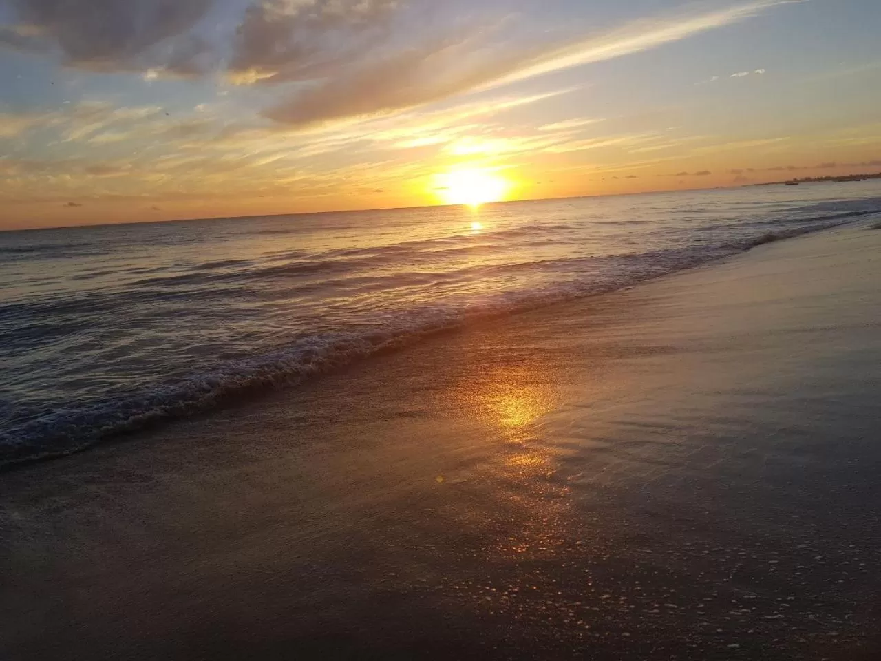 Sunrise in Pousada Pé na Areia Gostoso