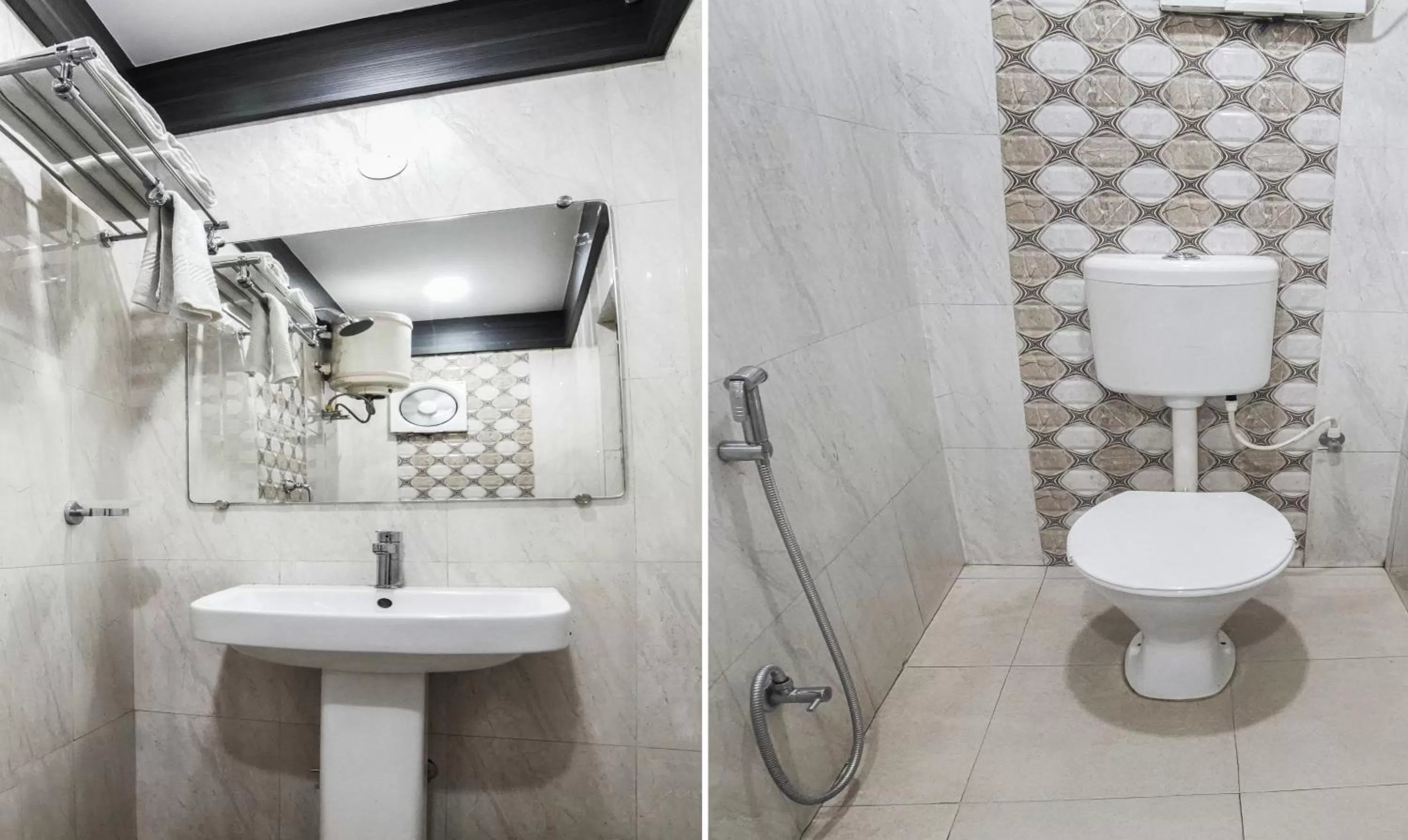 Bathroom in Treebo Trend South Park Bistupur