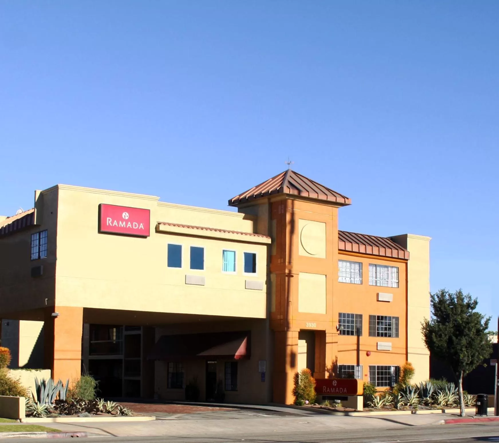 Property building in Ramada by Wyndham Culver City