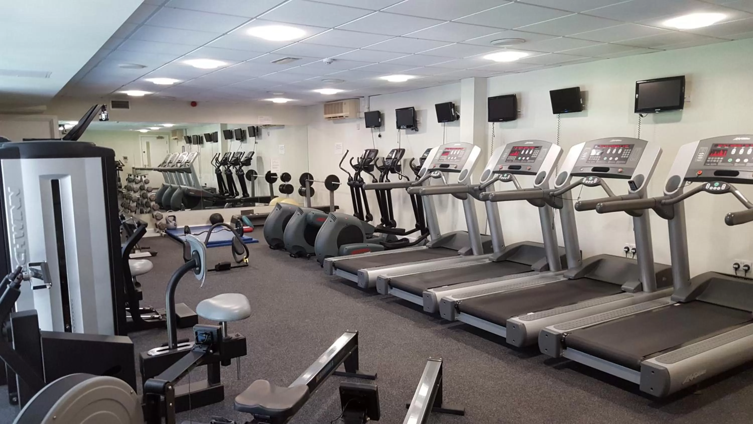 Fitness centre/facilities in Nant Ddu Lodge Hotel & Spa