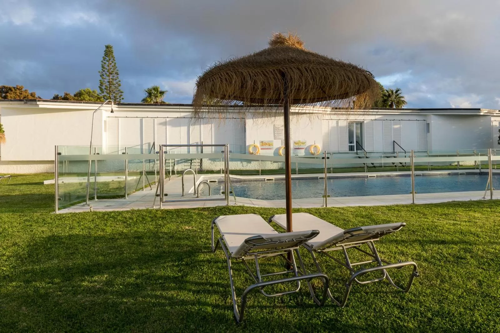 Garden in Parador de Ayamonte