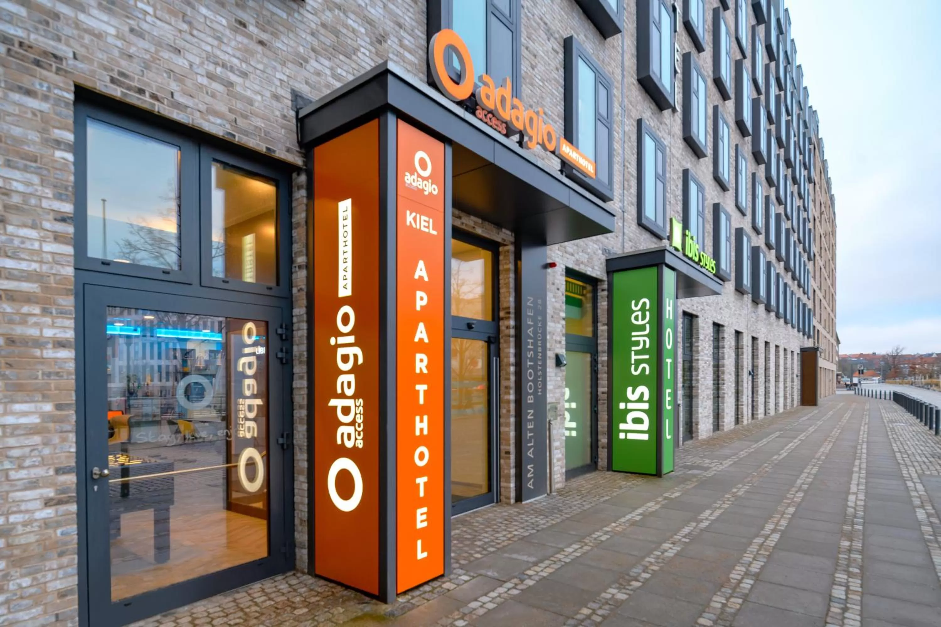 Property building in ibis Styles Kiel City