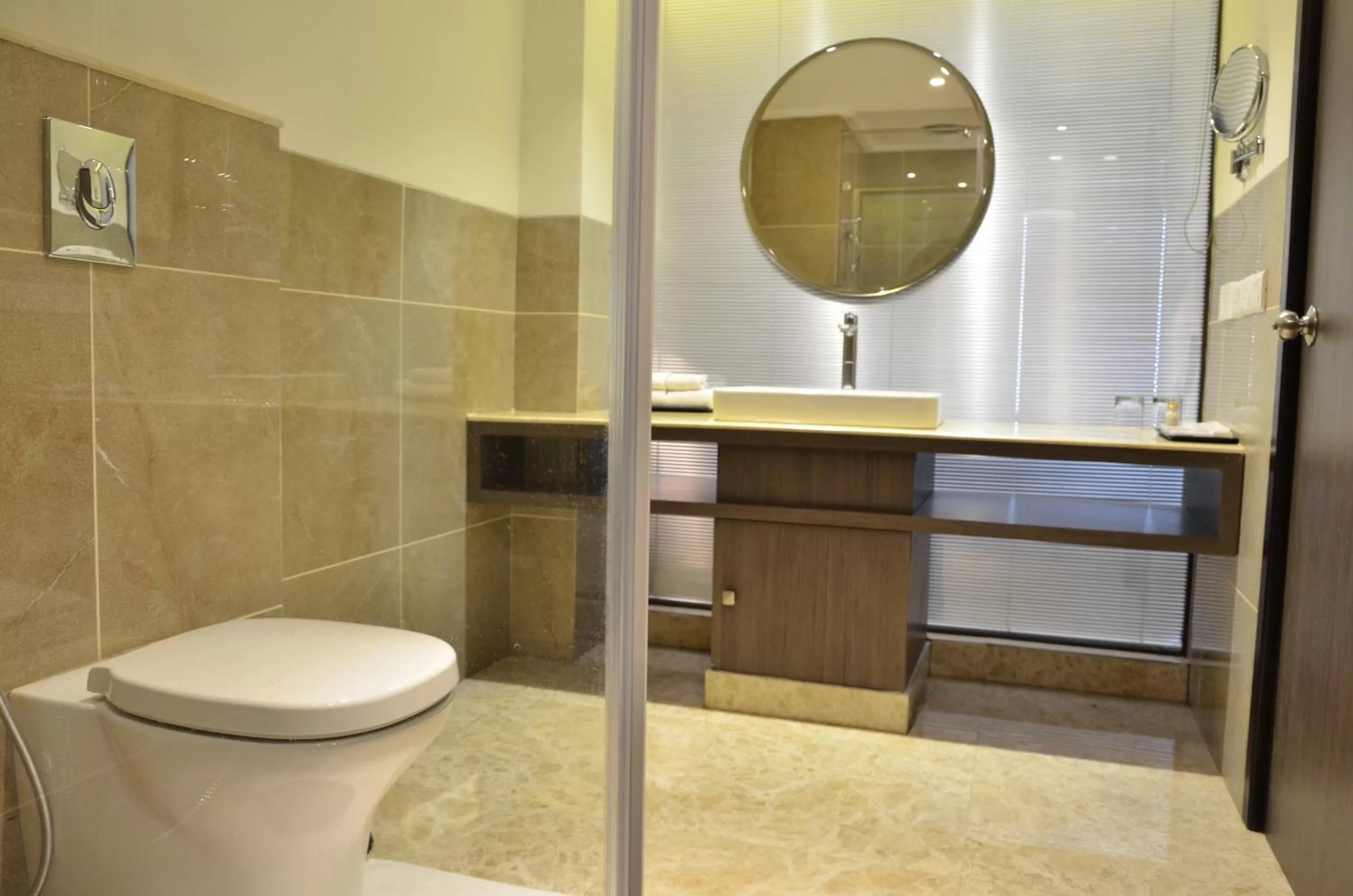 Toilet in Ramada by Wyndham Kasauli