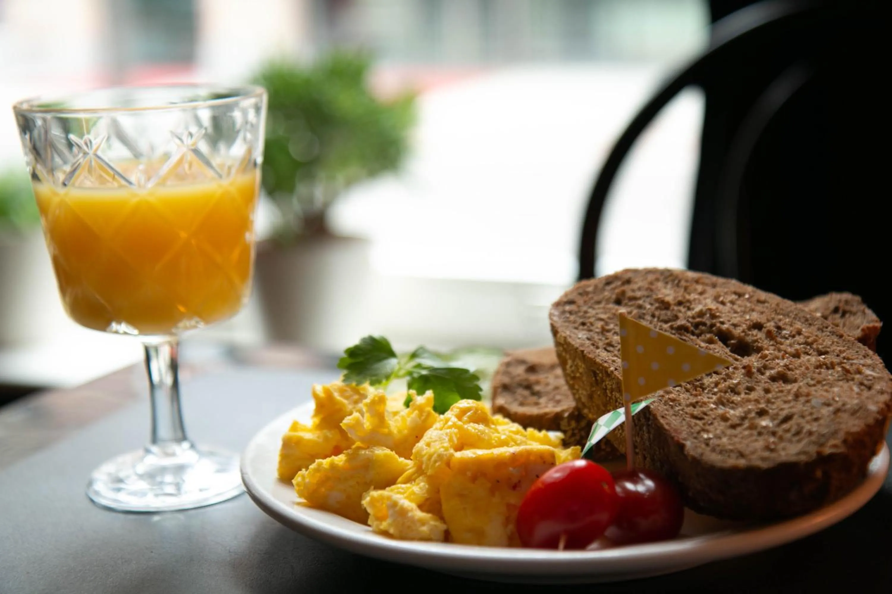 Food and drinks in Hotel La Bohème