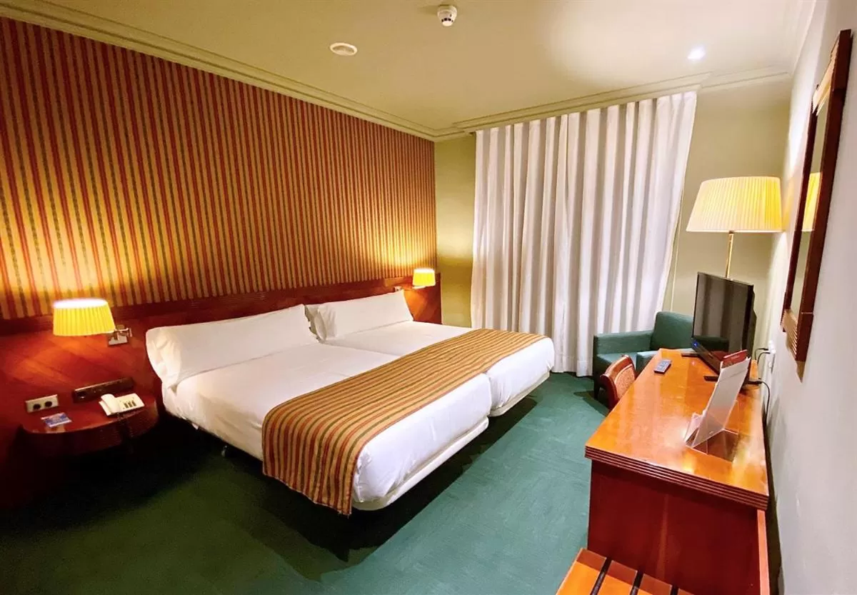 Bed in Hotel Torremangana