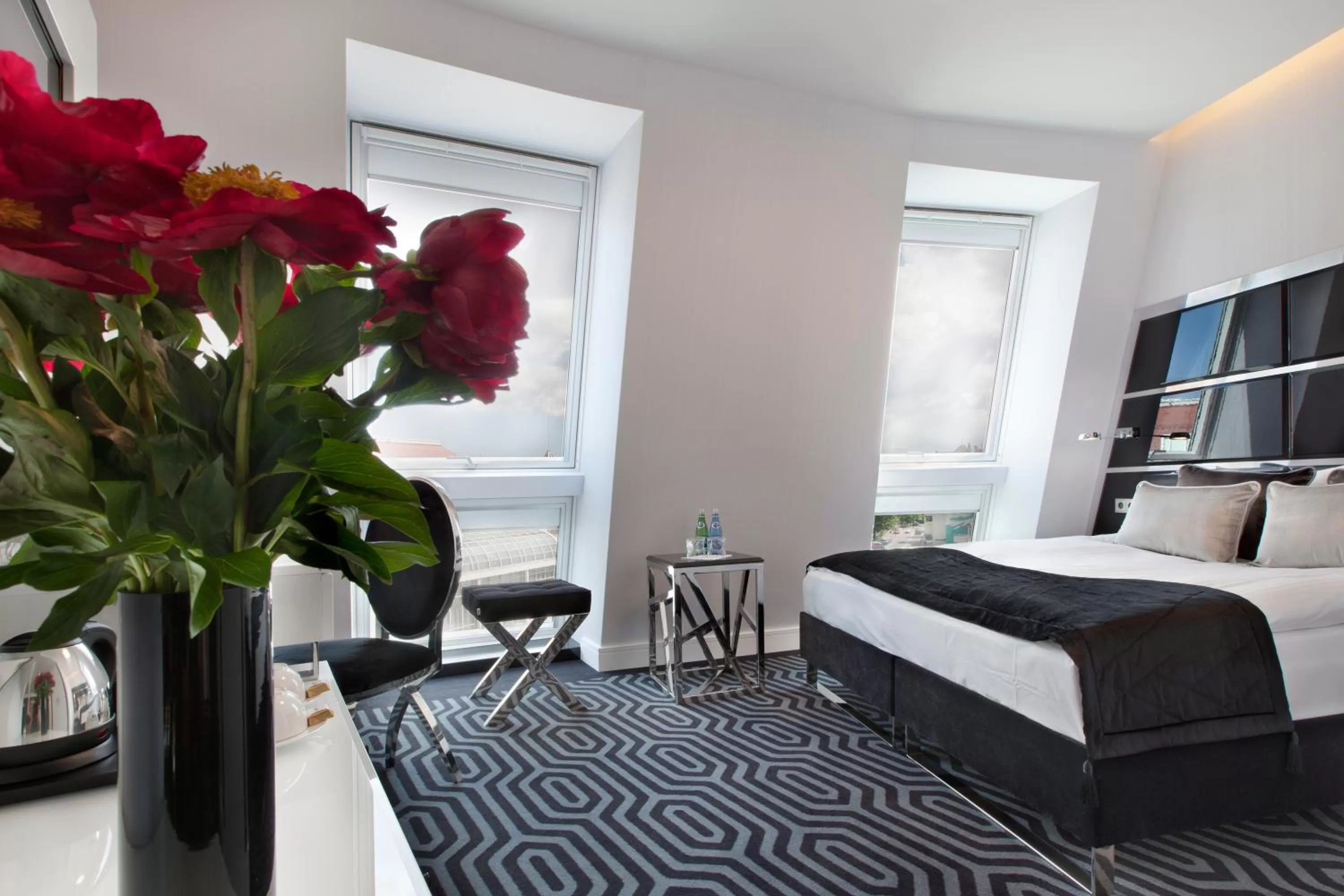 Bed in Bayjonn Boutique Hotel