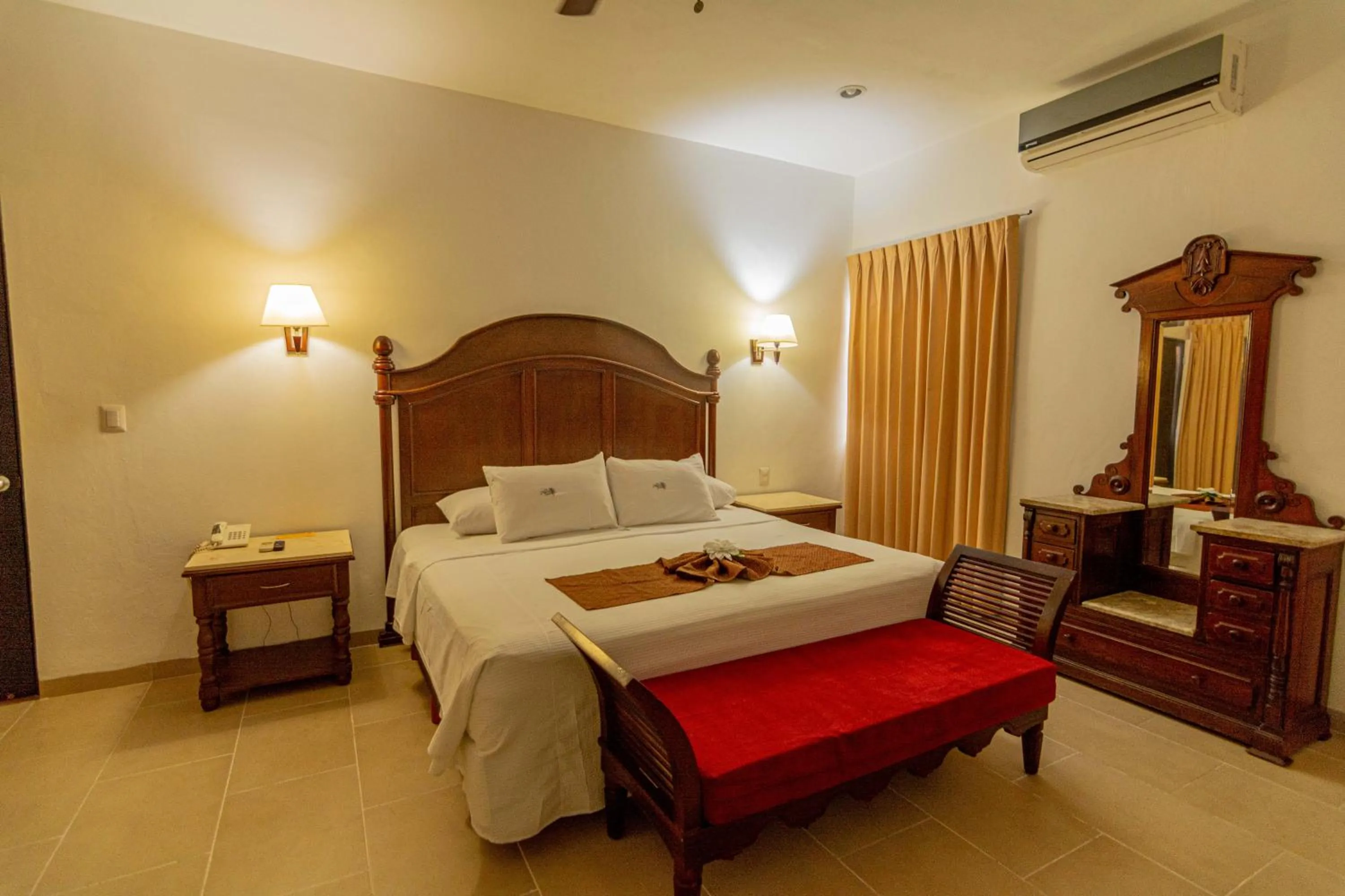 Bed in Hotel María Jose