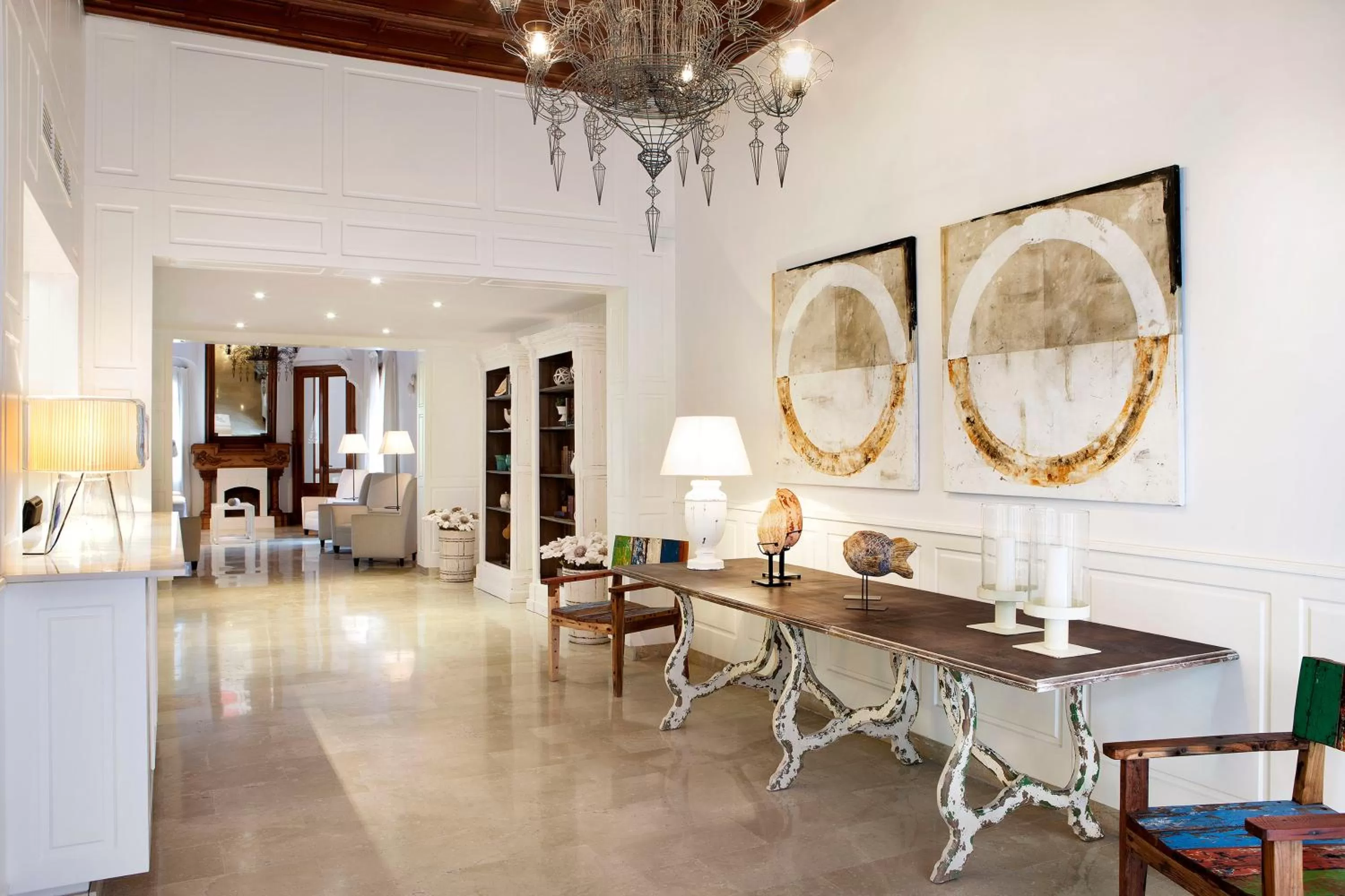 Lobby or reception in Hotel Medium Sitges Park