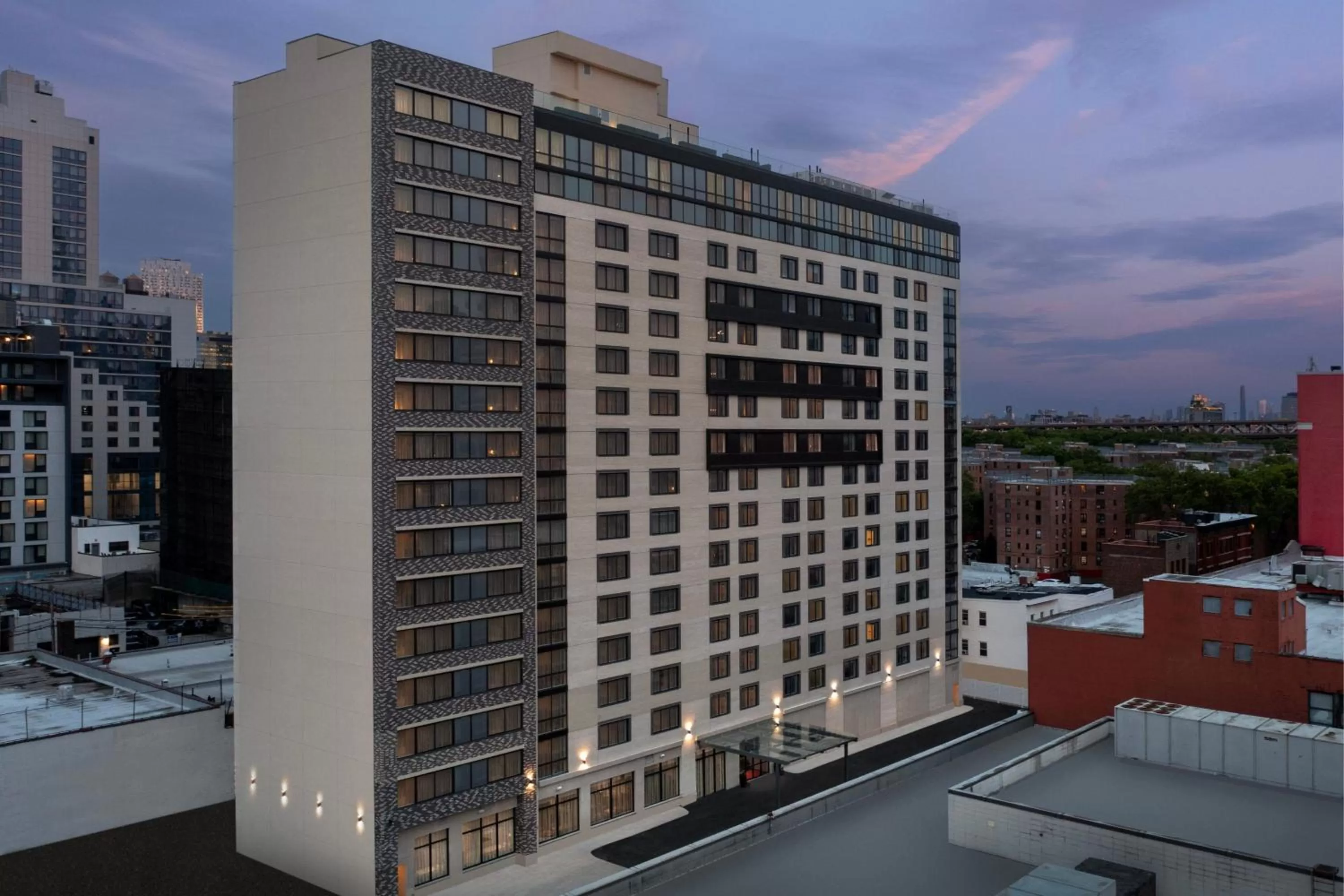 Property building in SpringHill Suites by Marriott New York Queens
