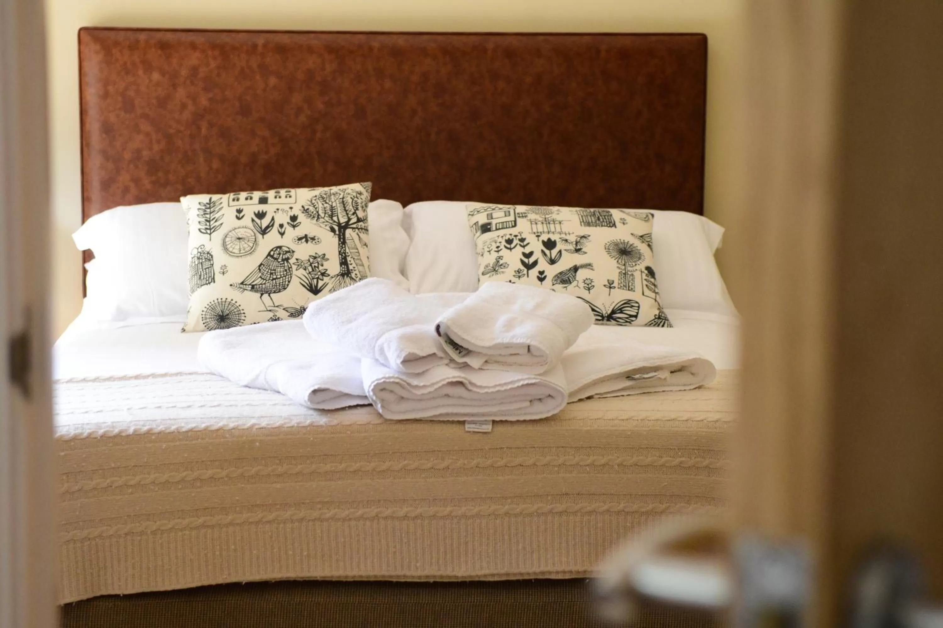 Bed in The Gower Hotel