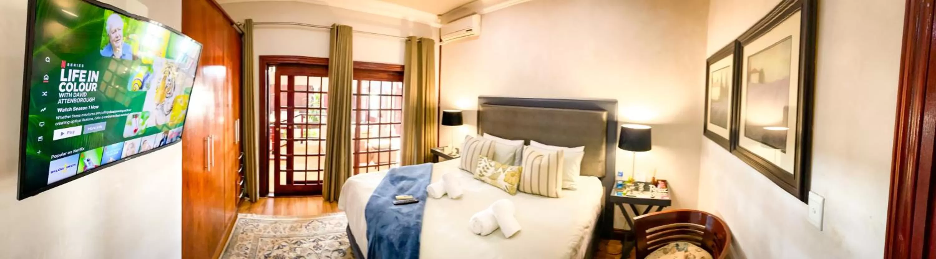 Bed in Spacube Luxury Suites and Spa