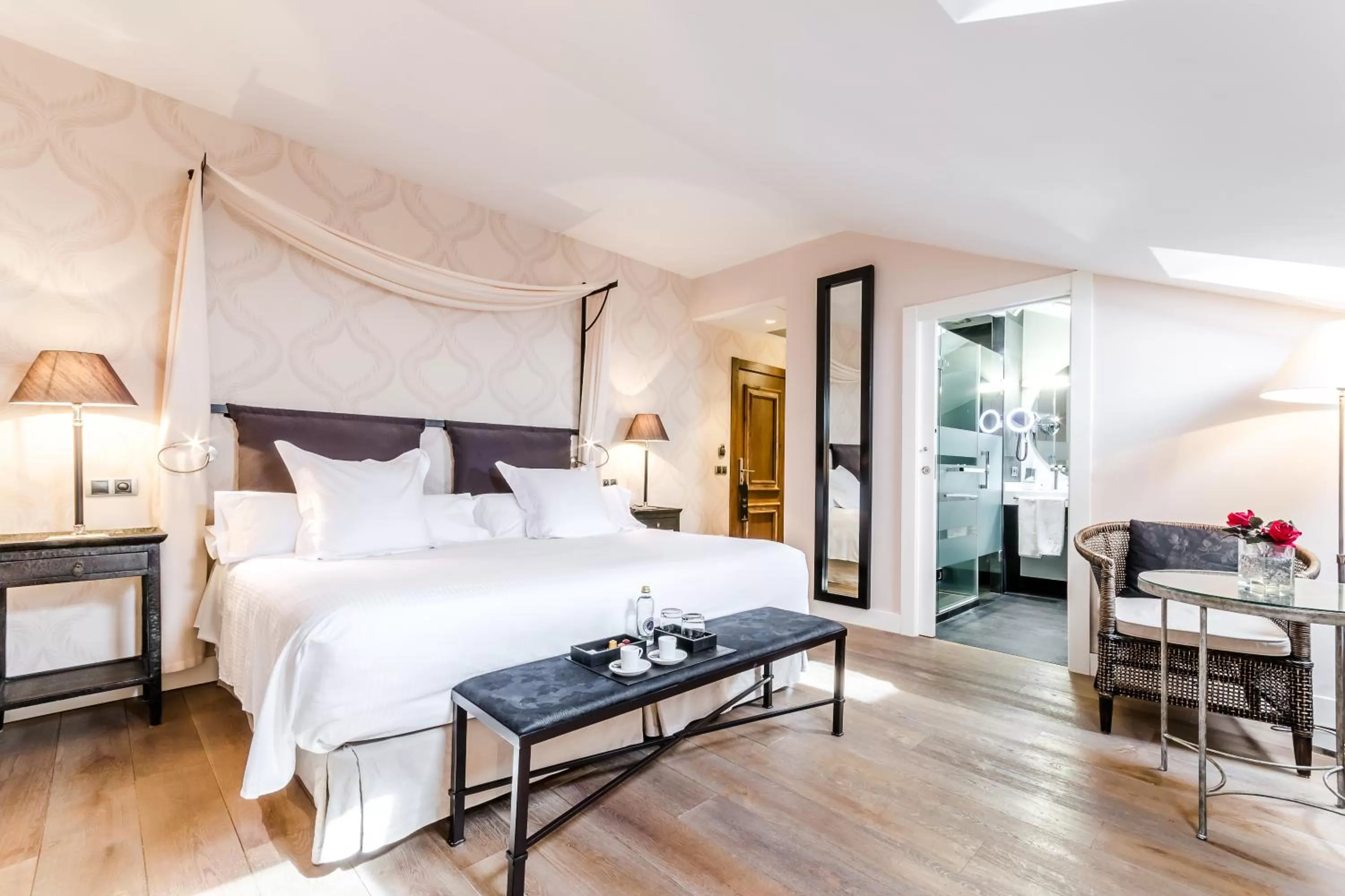 Bedroom, Bed in Grand Hotel Don Gregorio