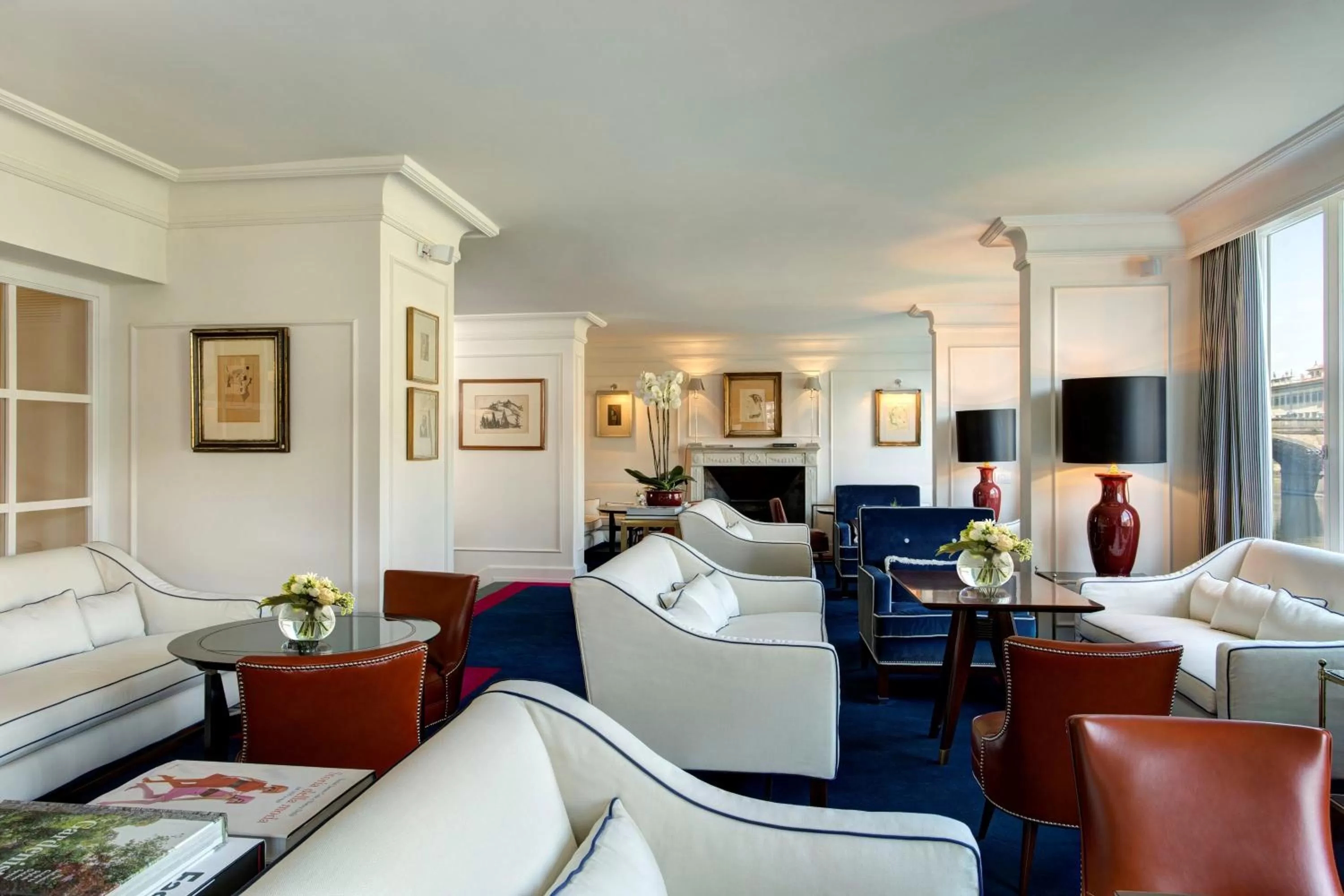 Lobby or reception in Hotel Lungarno - Lungarno Collection