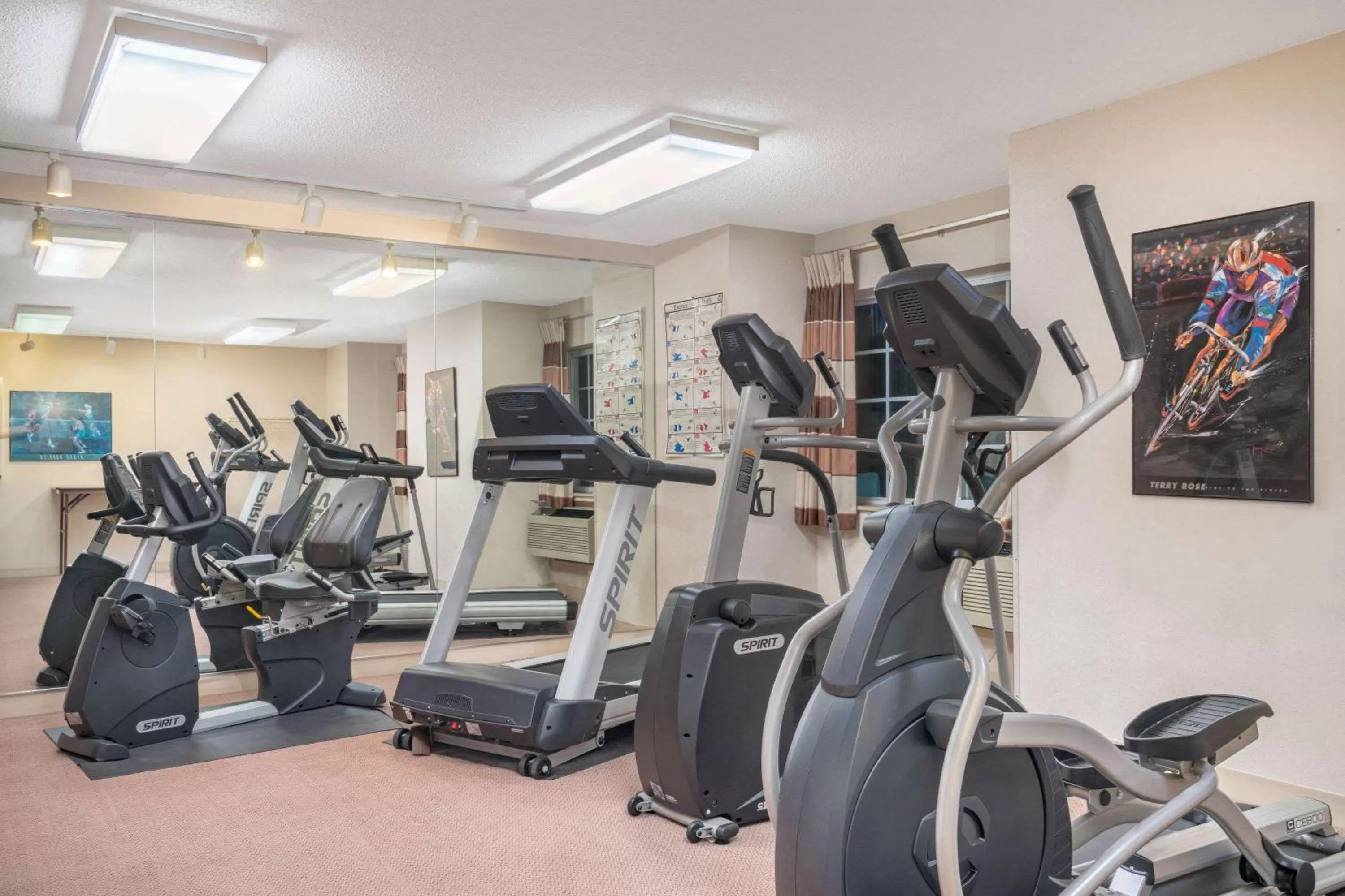 Fitness centre/facilities in Microtel Inn & Suites by Wyndham Eagan/St Paul