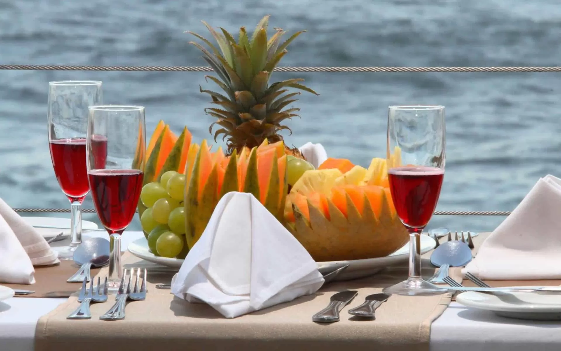 Patio in The Point Hotel & Spa