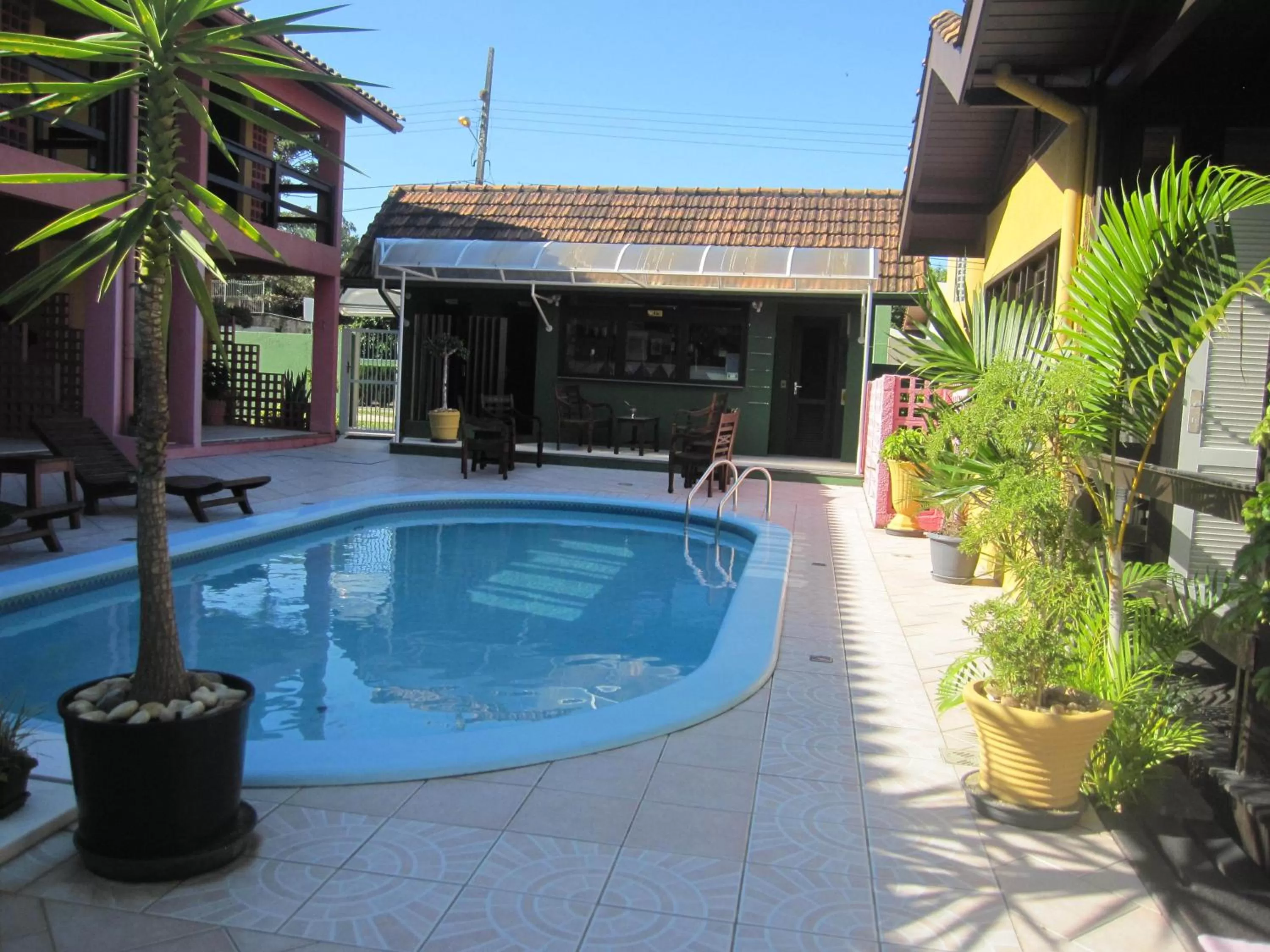 Swimming pool in Pousada Vento Sul