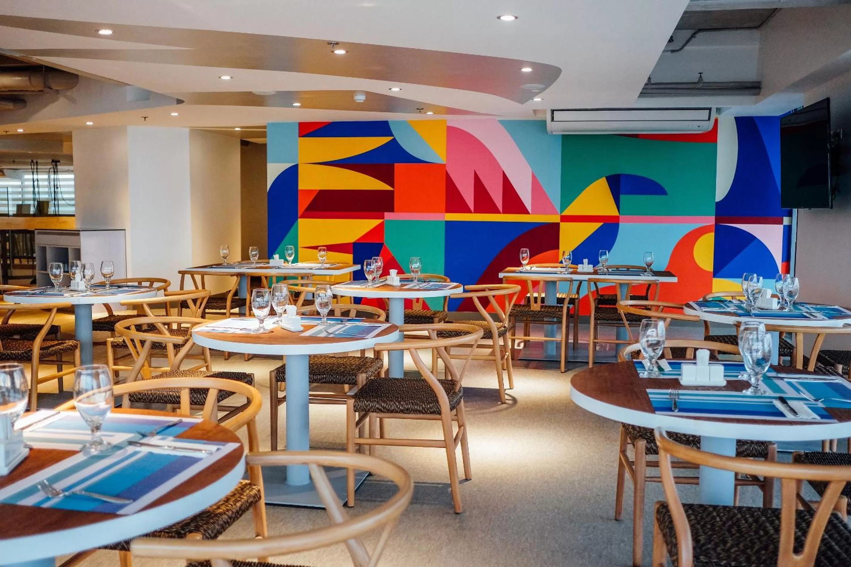 Decorative detail in TRYP by Wyndham Mall of Asia Manila