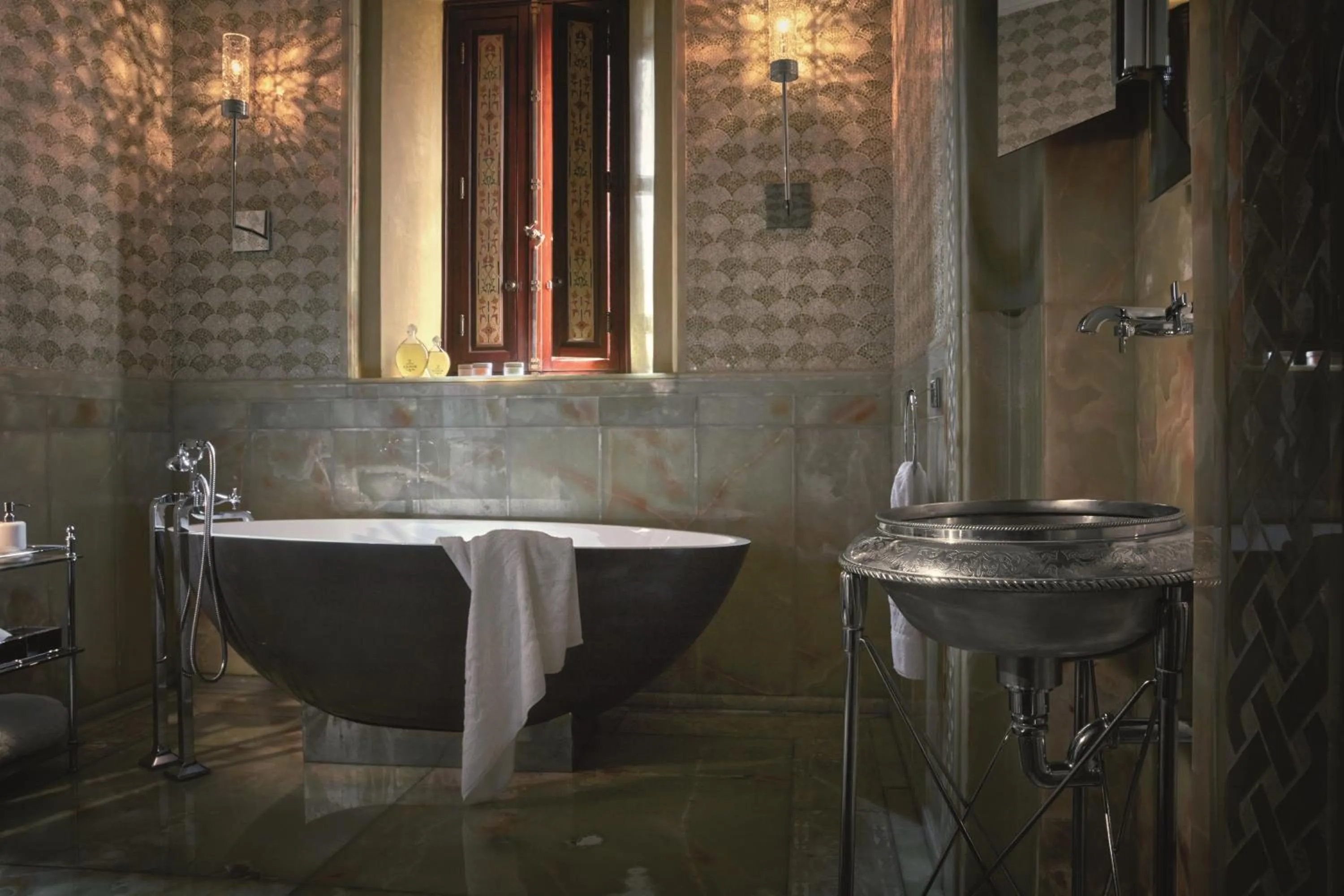 Bathroom in Royal Mansour Marrakech