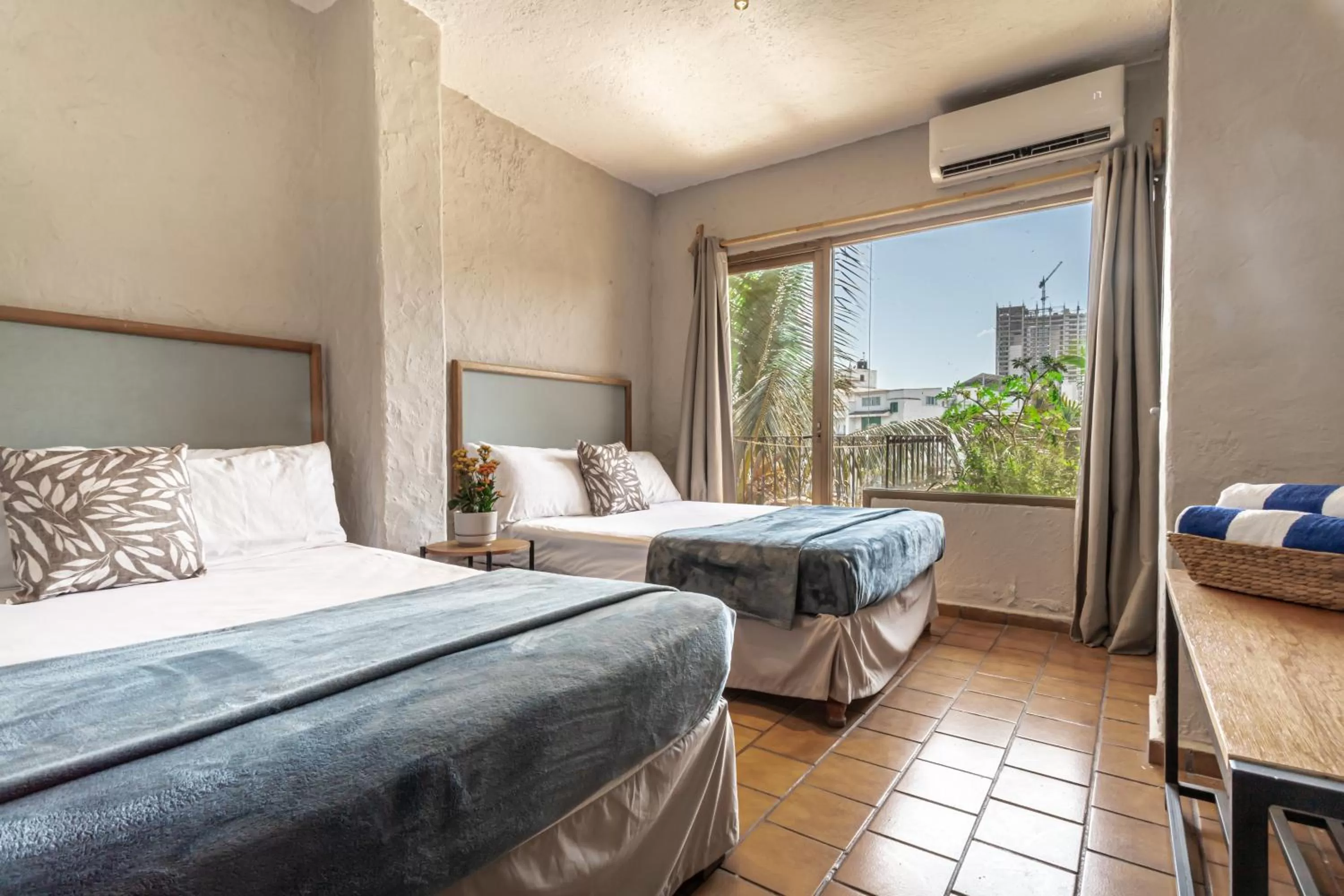 Bed in Soy Local Puerto Vallarta