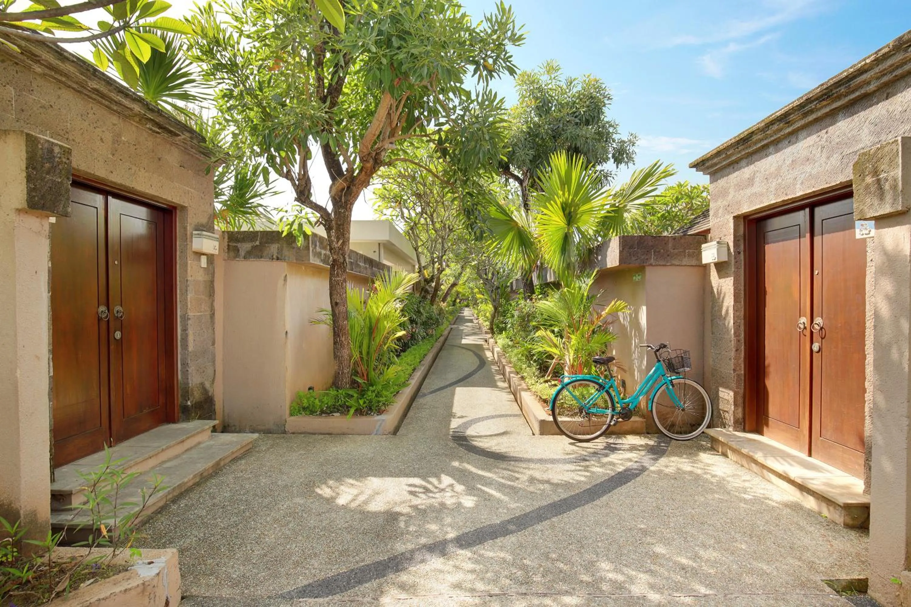Garden view in Lumbini Luxury Villas and Spa