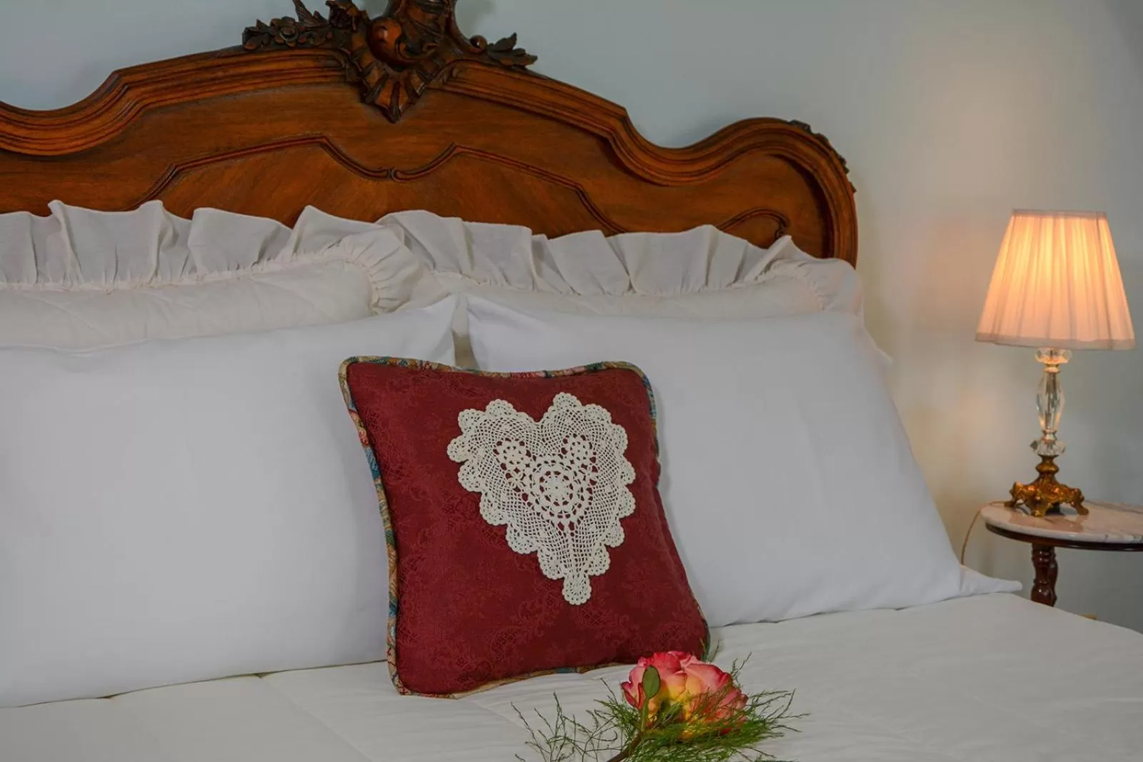 Bed in The Towers Bed & Breakfast