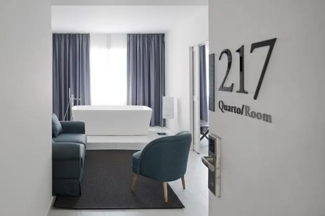 Bedroom, Bed in Furadouro Boutique Hotel Beach & SPA