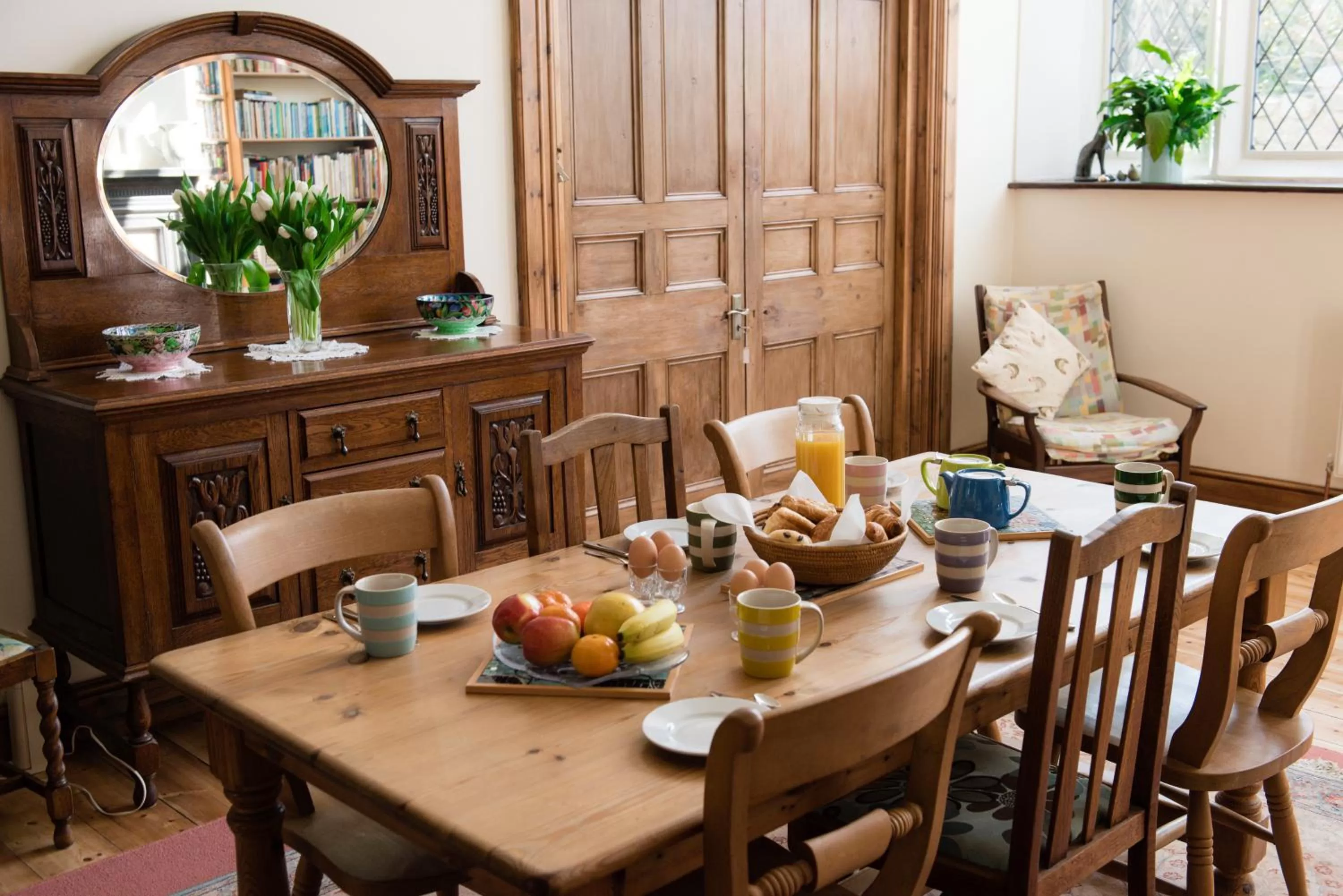 Dining area in The School House