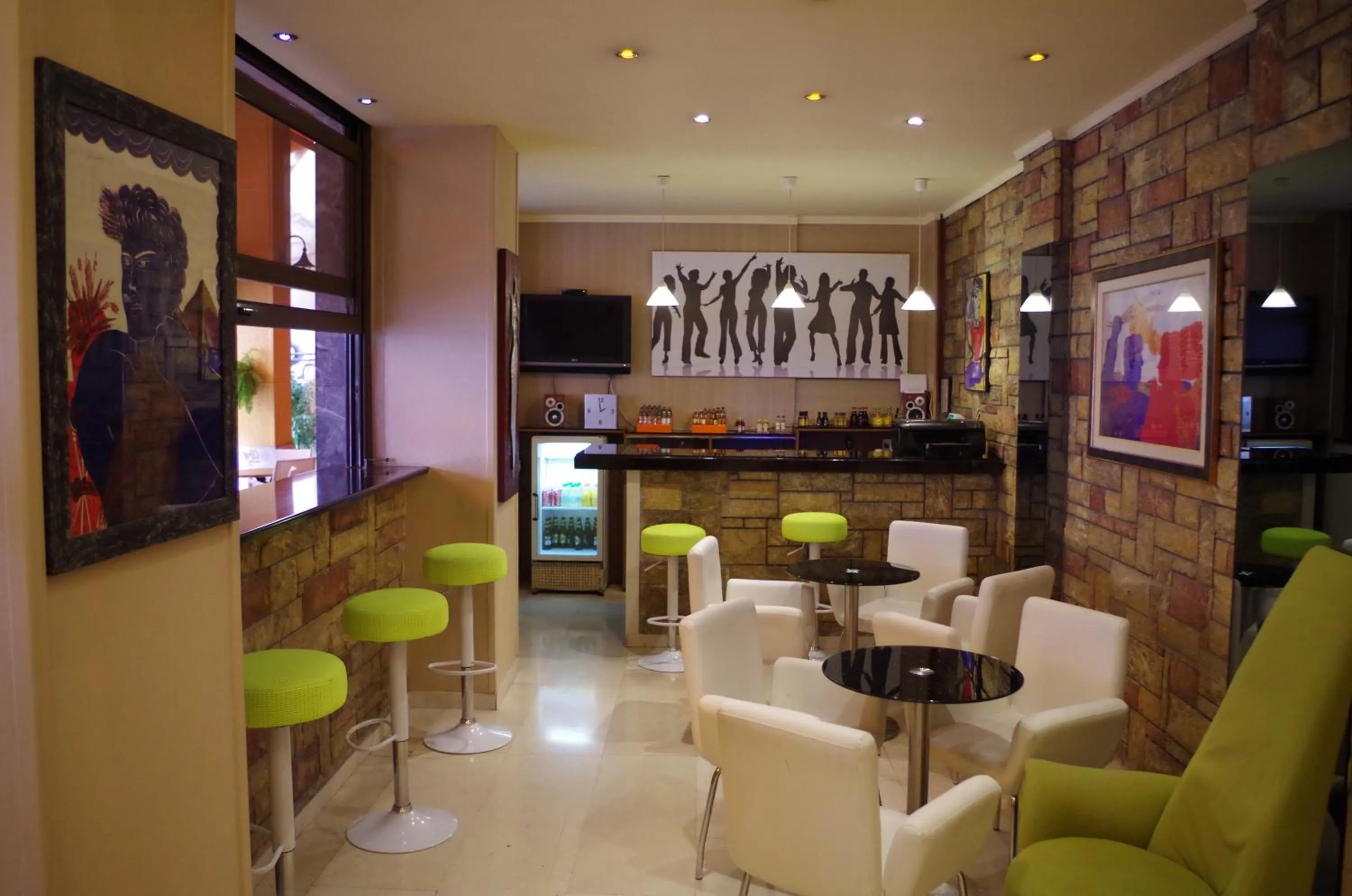Lounge or bar in Hotel Exarchion