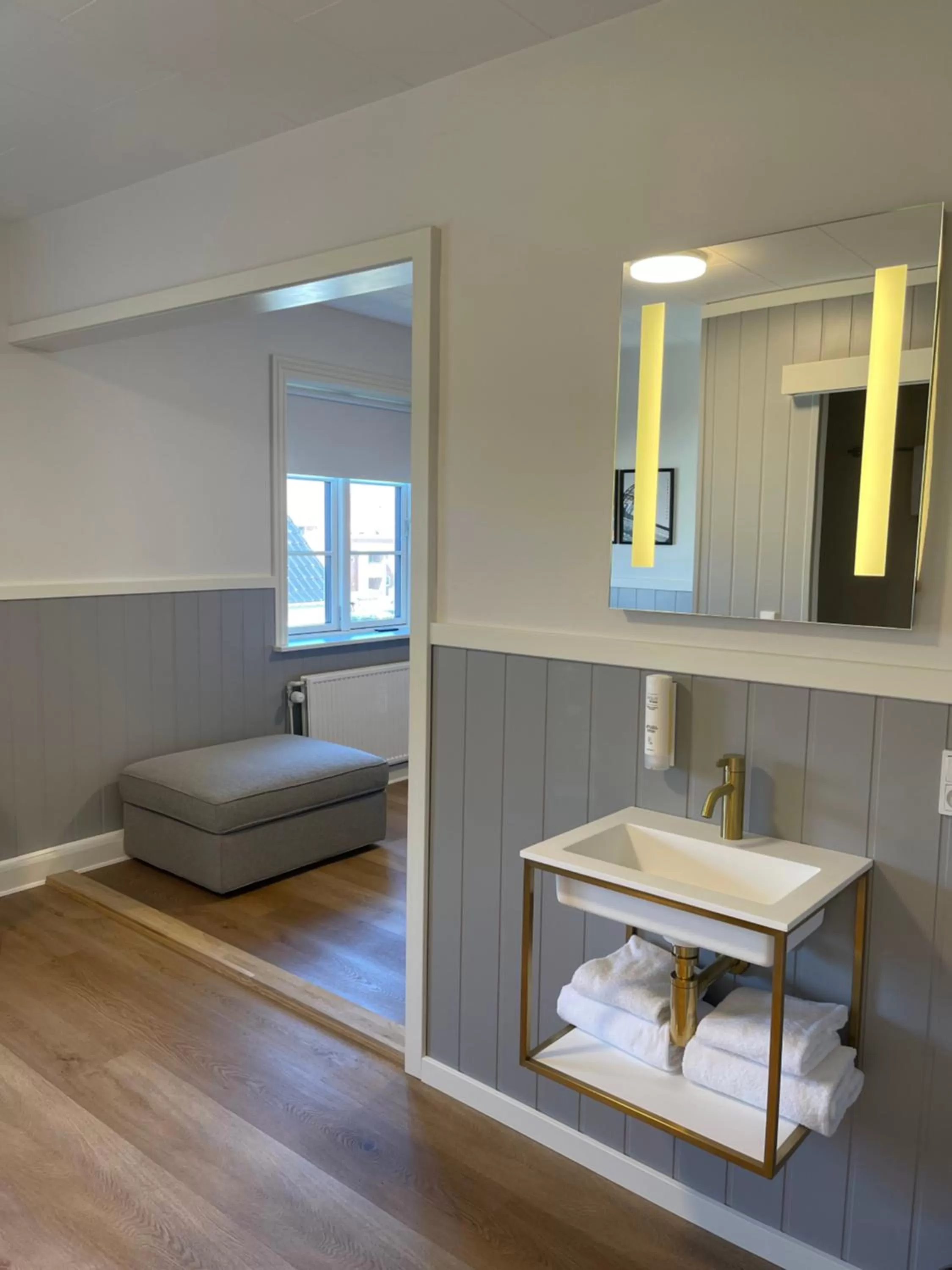 Bathroom in Herman Bang Bed and Breakfast