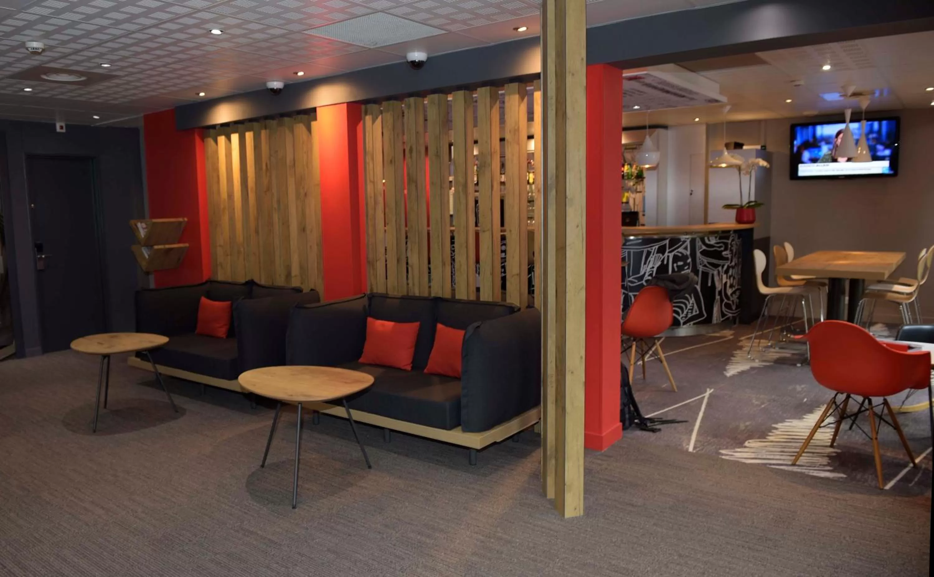 Living room in ibis Lyon Gerland Merieux