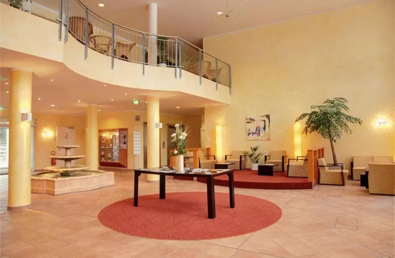 Lobby or reception in Thermalis - Das Boardinghouse im Kurpark Bad Hersfeld