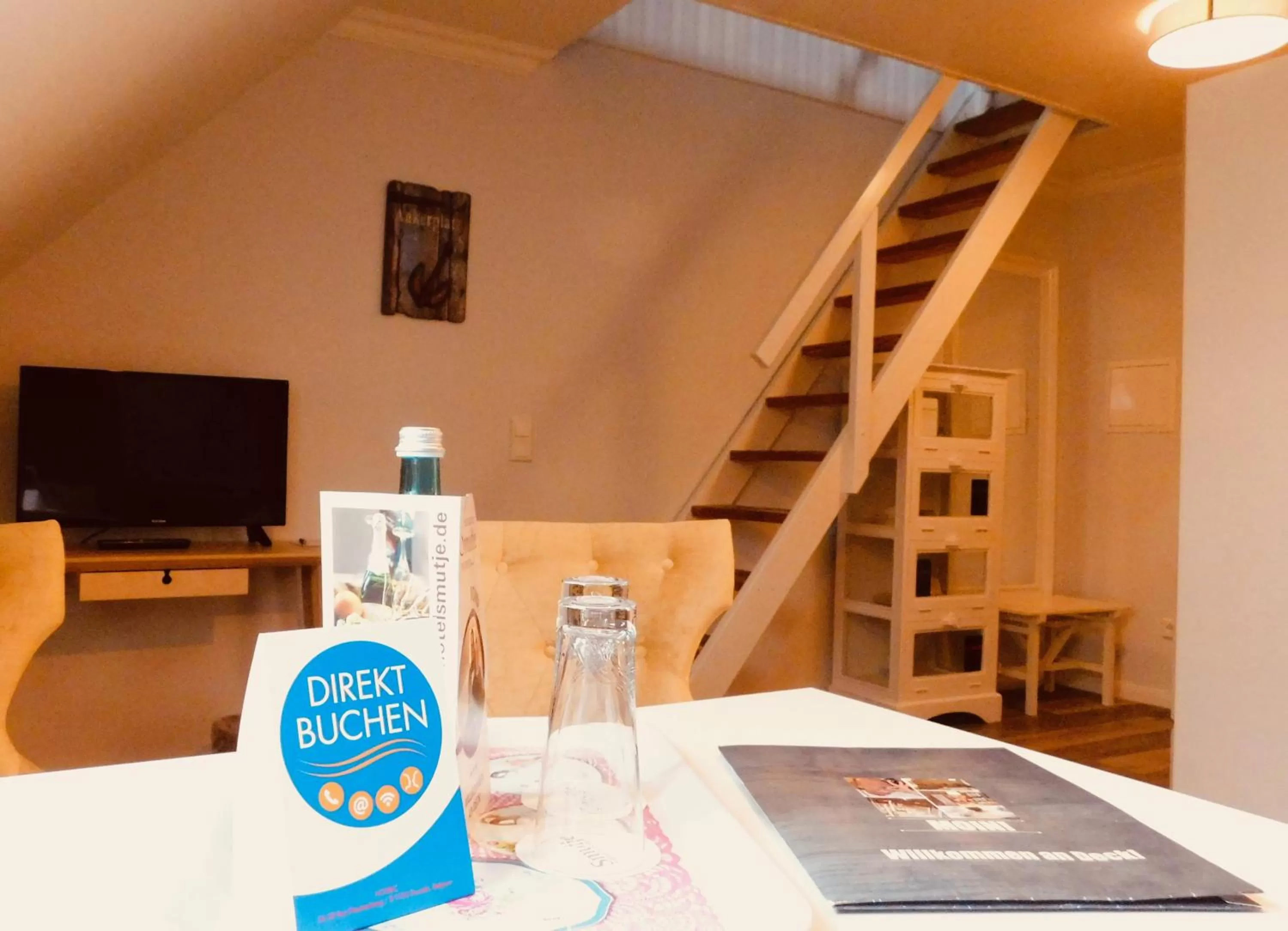 TV and multimedia in Stadthotel-Garni Smutje