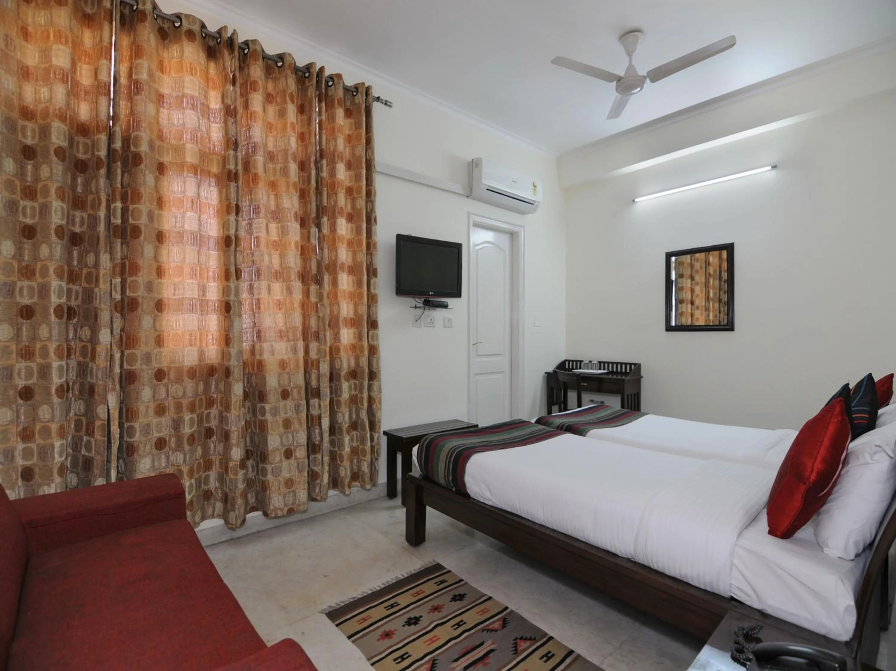 Bedroom, Bed in Mehra Residency at The Airport
