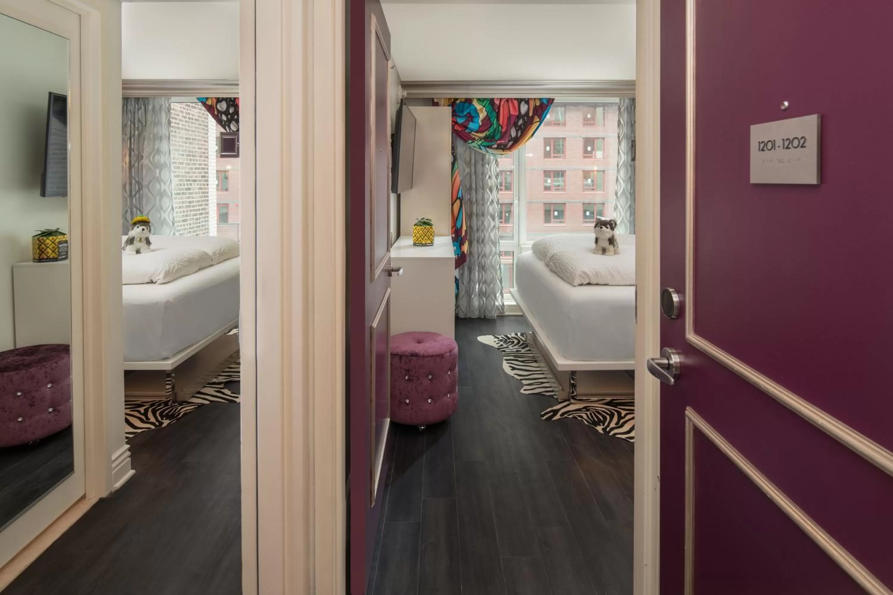 Area and facilities, Bed in Staypineapple, An Artful Hotel, Midtown New York