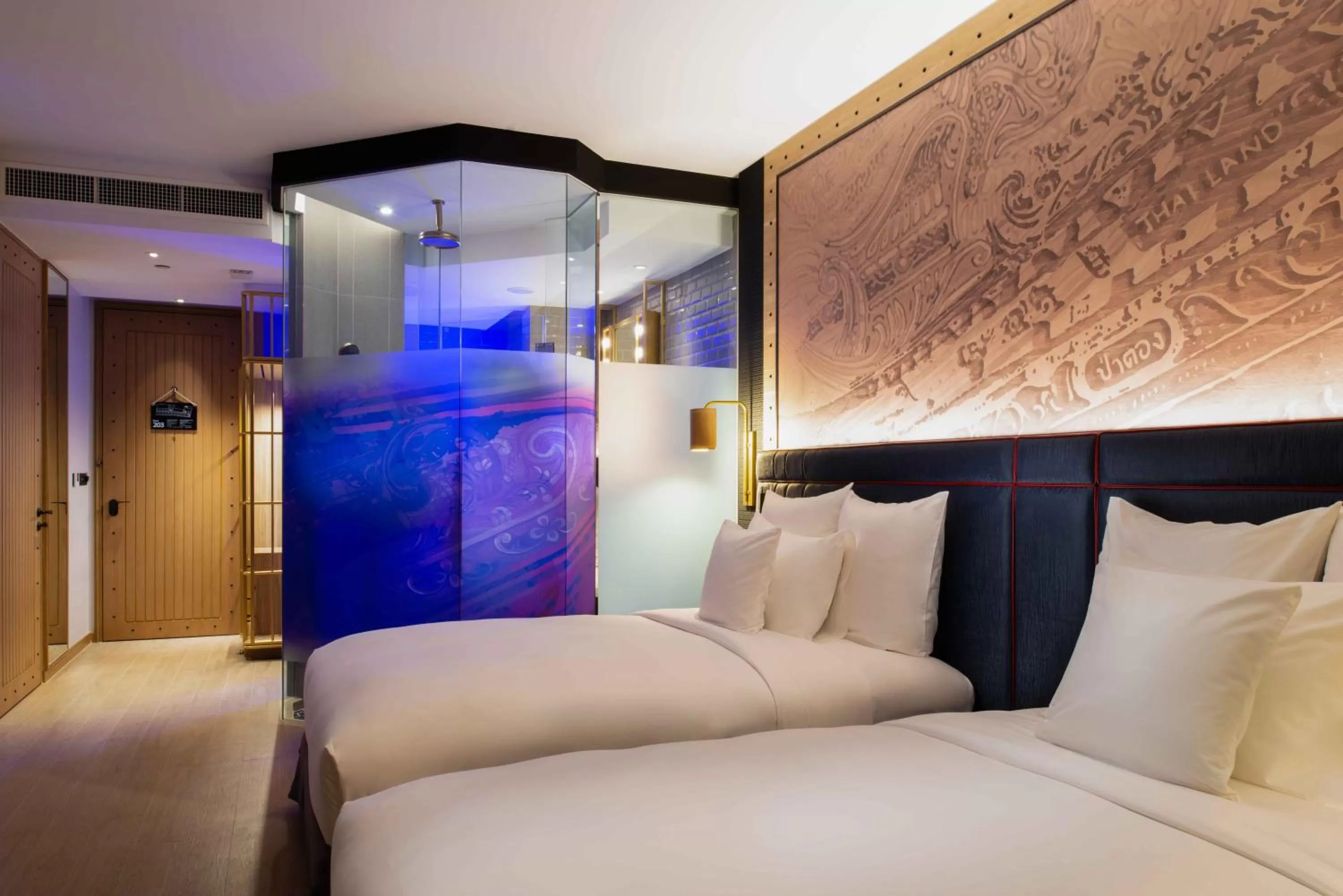 Bed in Hotel Indigo Phuket Patong by IHG