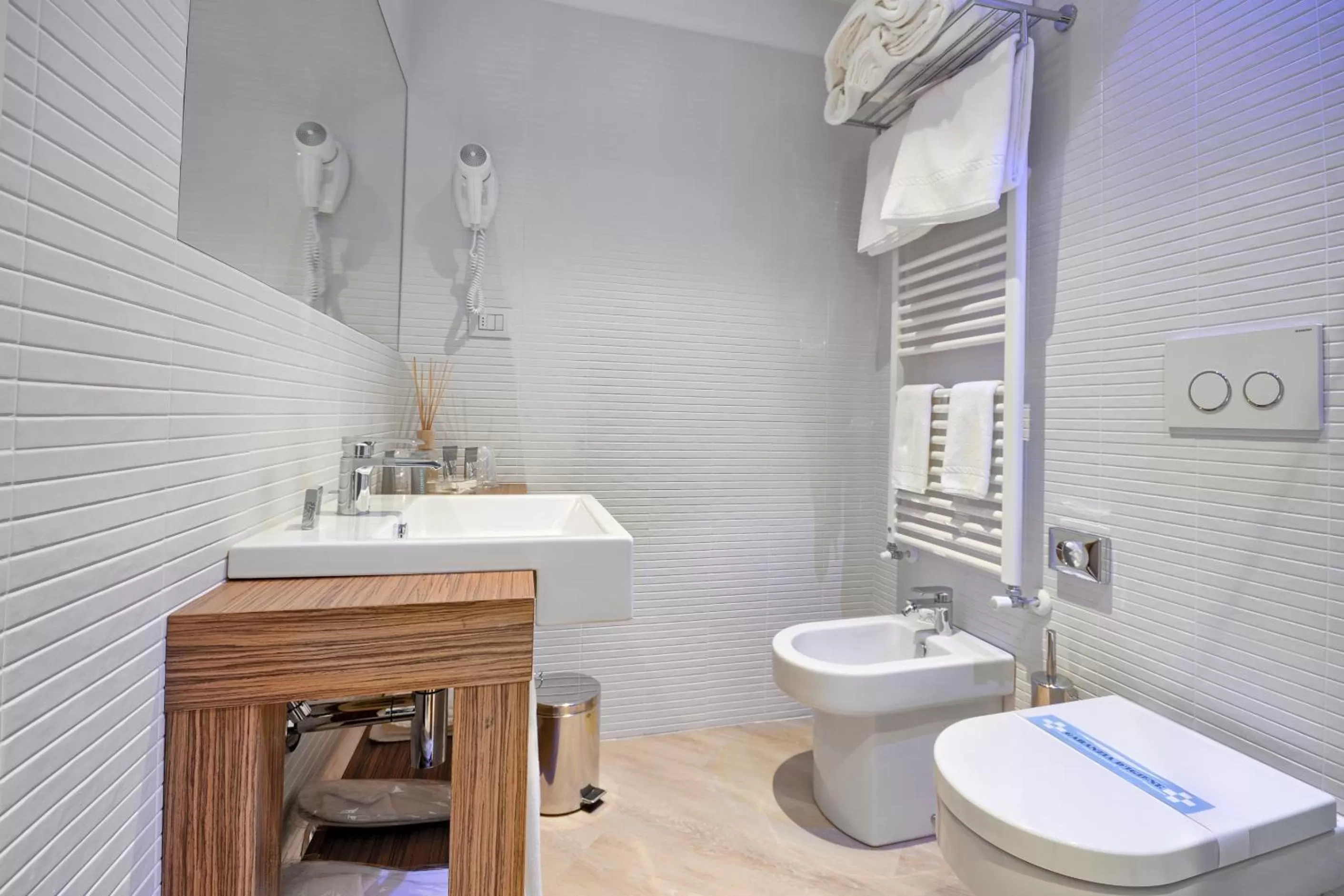 Toilet in Hotel Monte Rosa