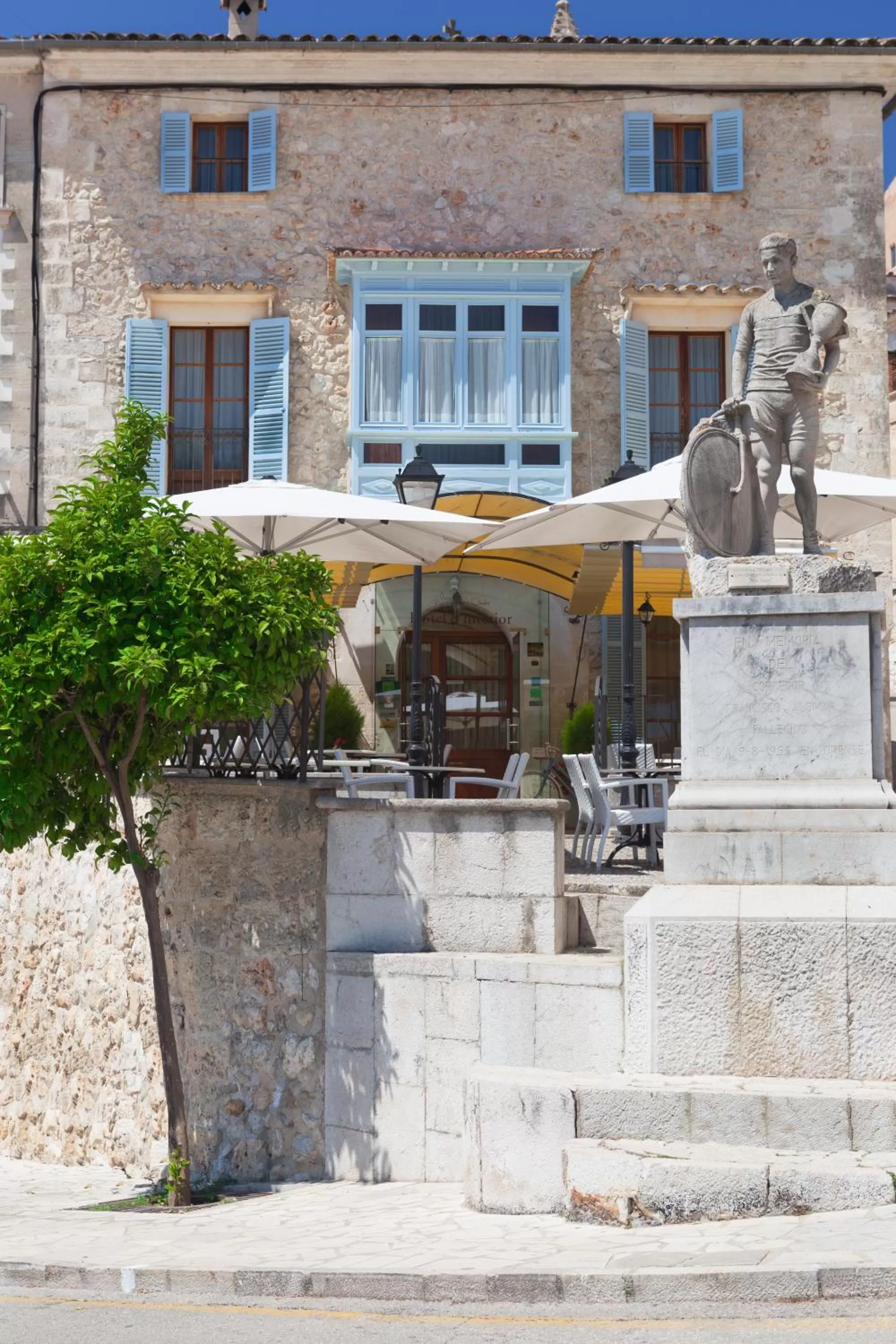 Facade/entrance in "Son Cleda" House Boutique, adults only