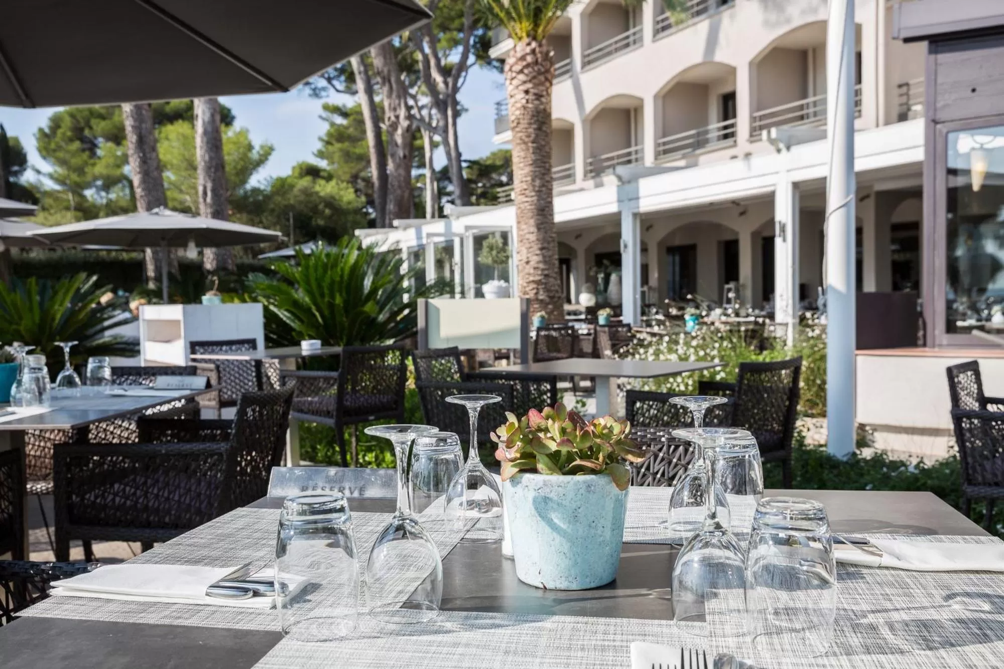 Garden in Van der Valk Hotel Saint-Aygulf