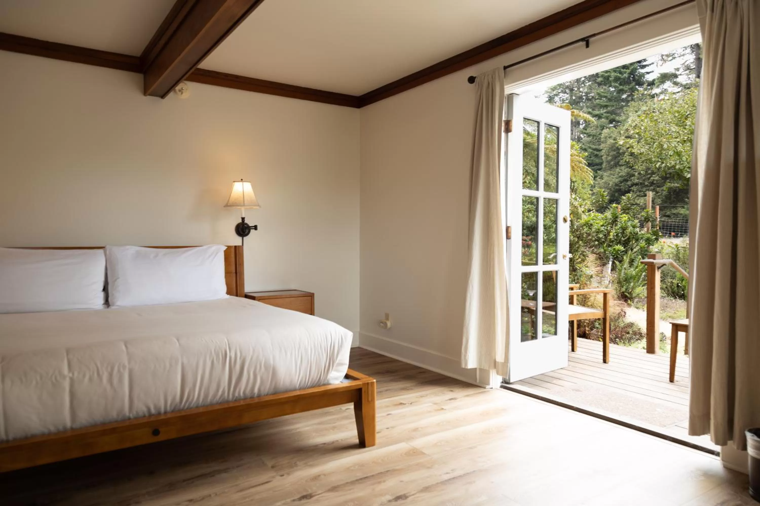 Photo of the whole room, Bed in SCP Mendocino Inn and Farm