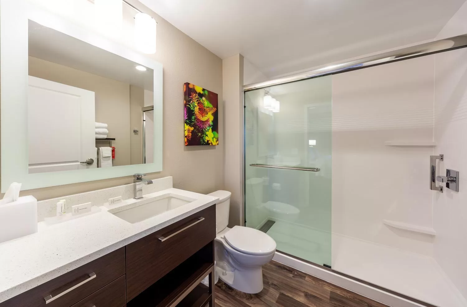 Bathroom in TownePlace Suites by Marriott Front Royal