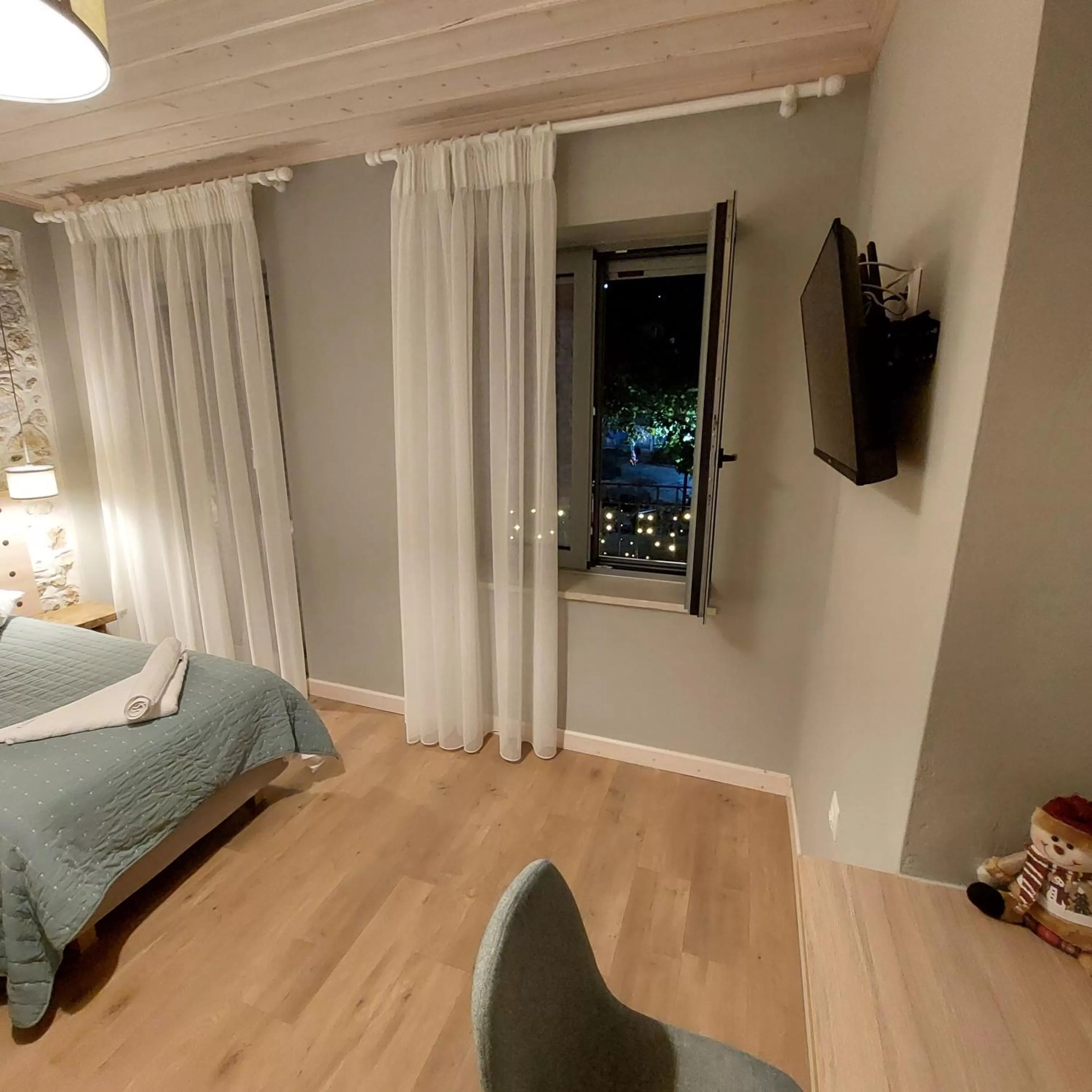 TV/Entertainment Center in Neon