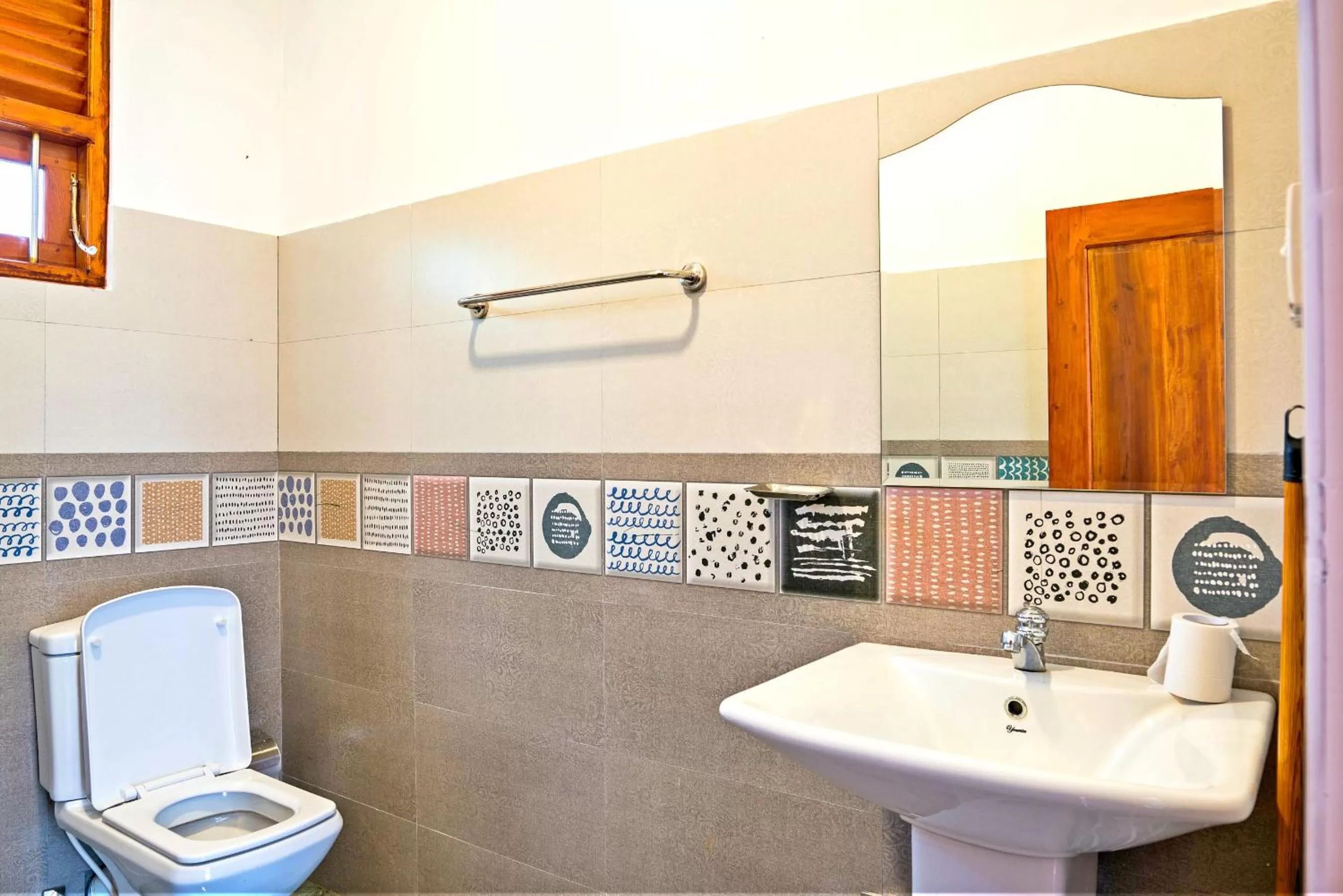 Bathroom in Ocean Bay Surf Resort Weligama