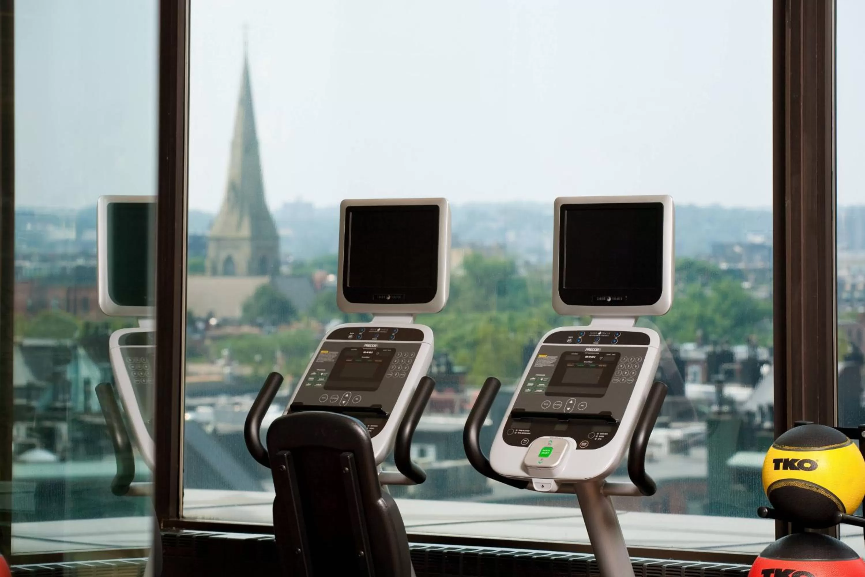 Fitness centre/facilities in Boston Marriott Copley Place