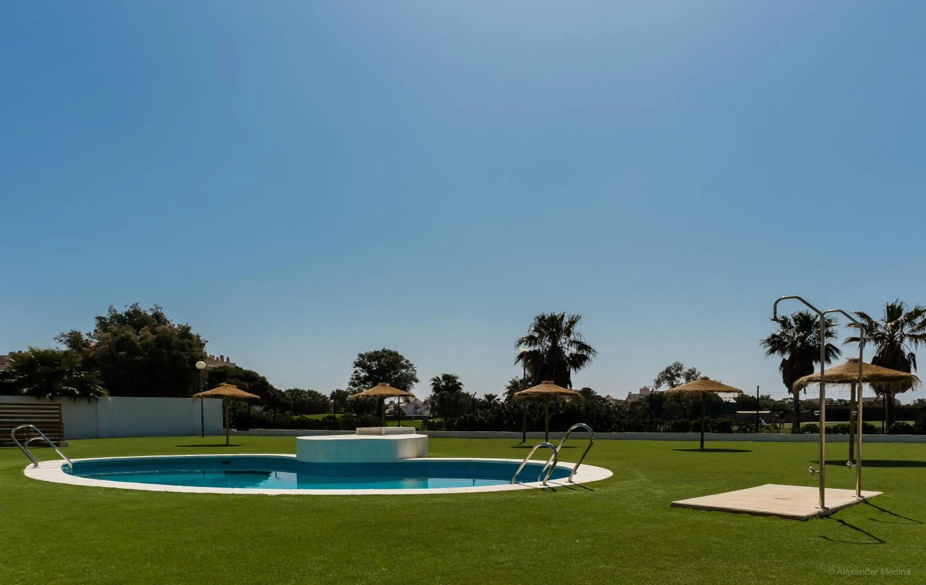 Pool view in Roquetas Beach and Playa Serena Golf Village
