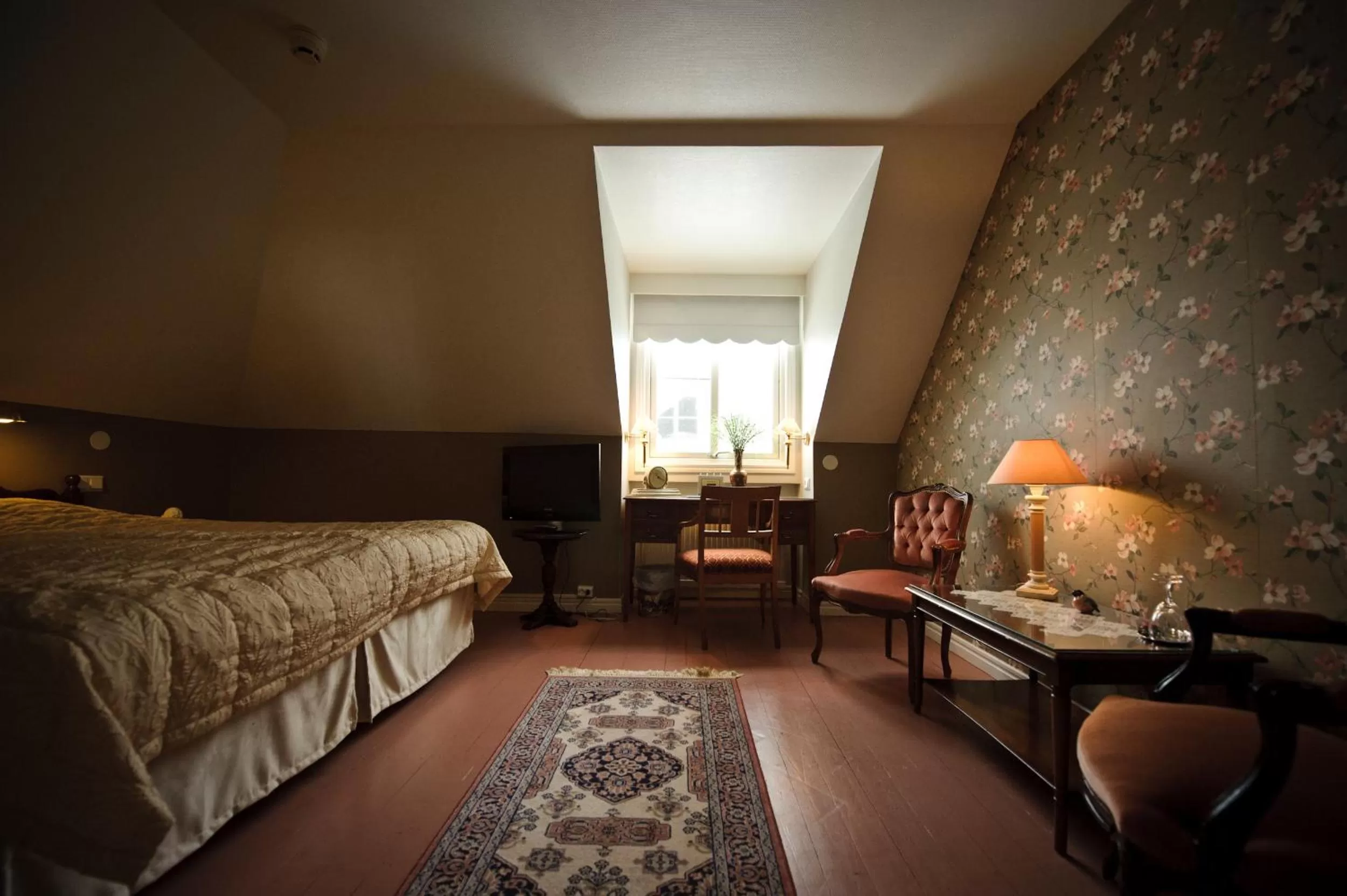 Bed in Hotel Tanum Gestgifveri