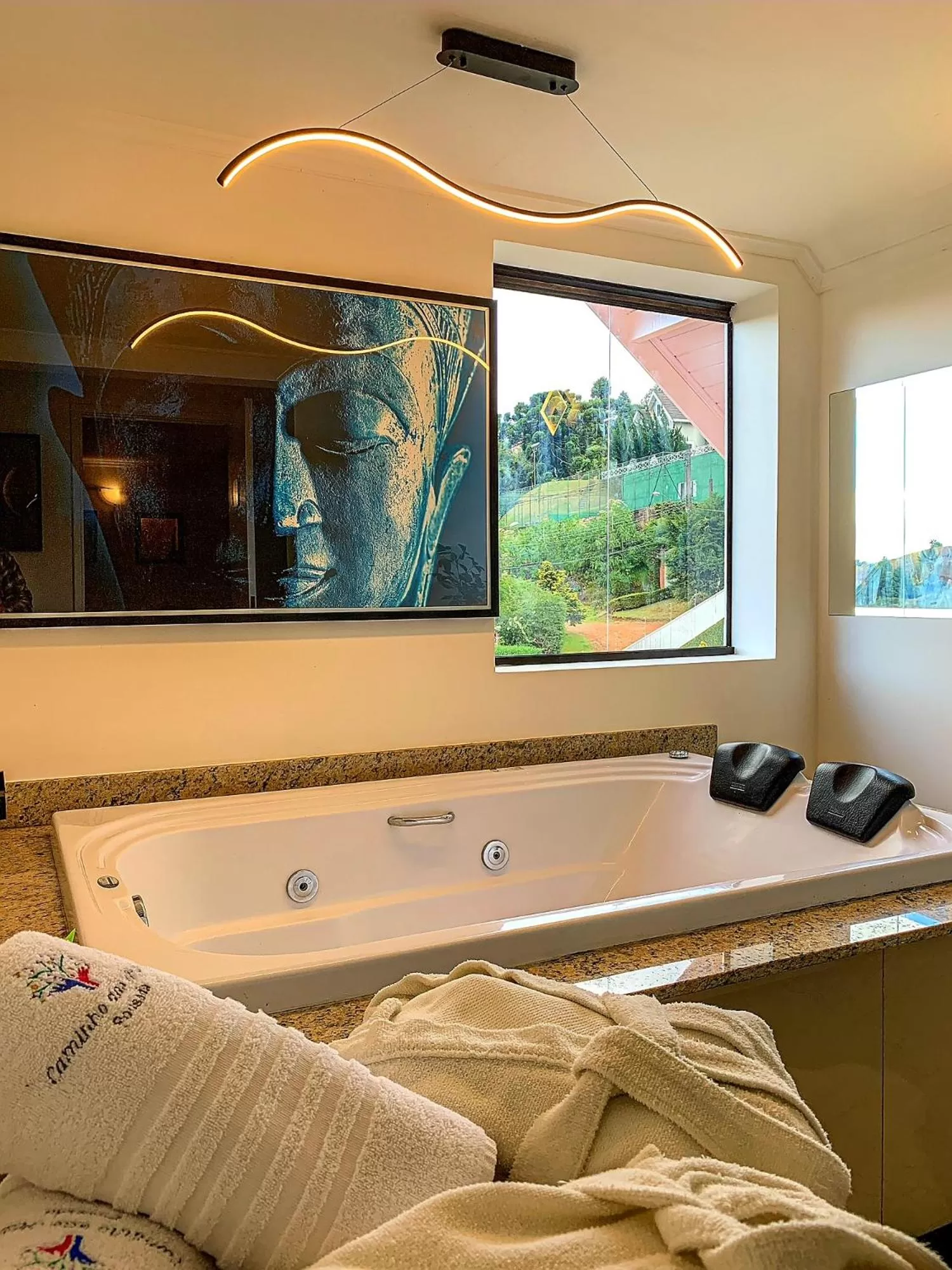 Hot Tub in Caminho das Pedras Pousada de Charme