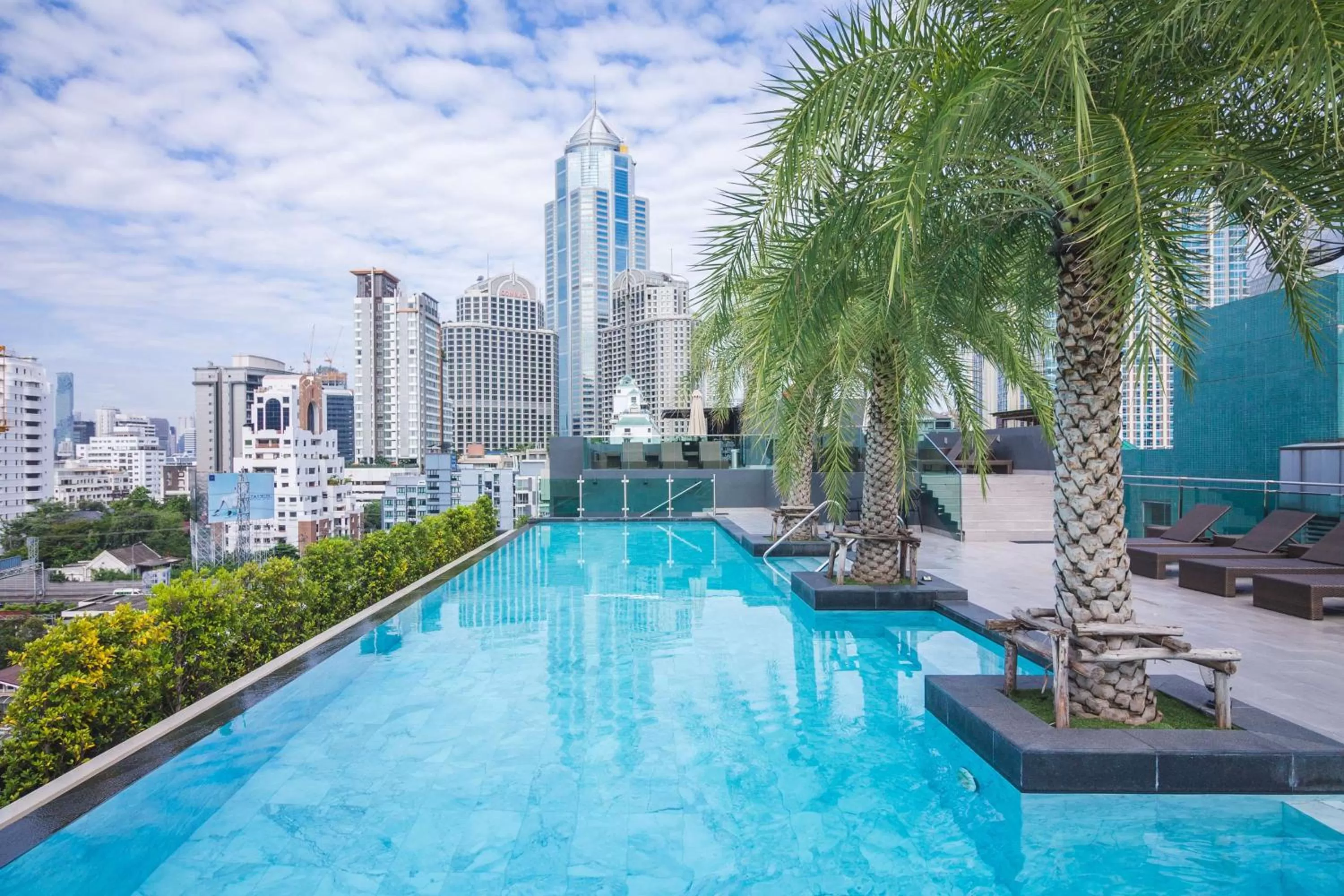 Pool view in SureStay Plus by Best Western Sukhumvit 2