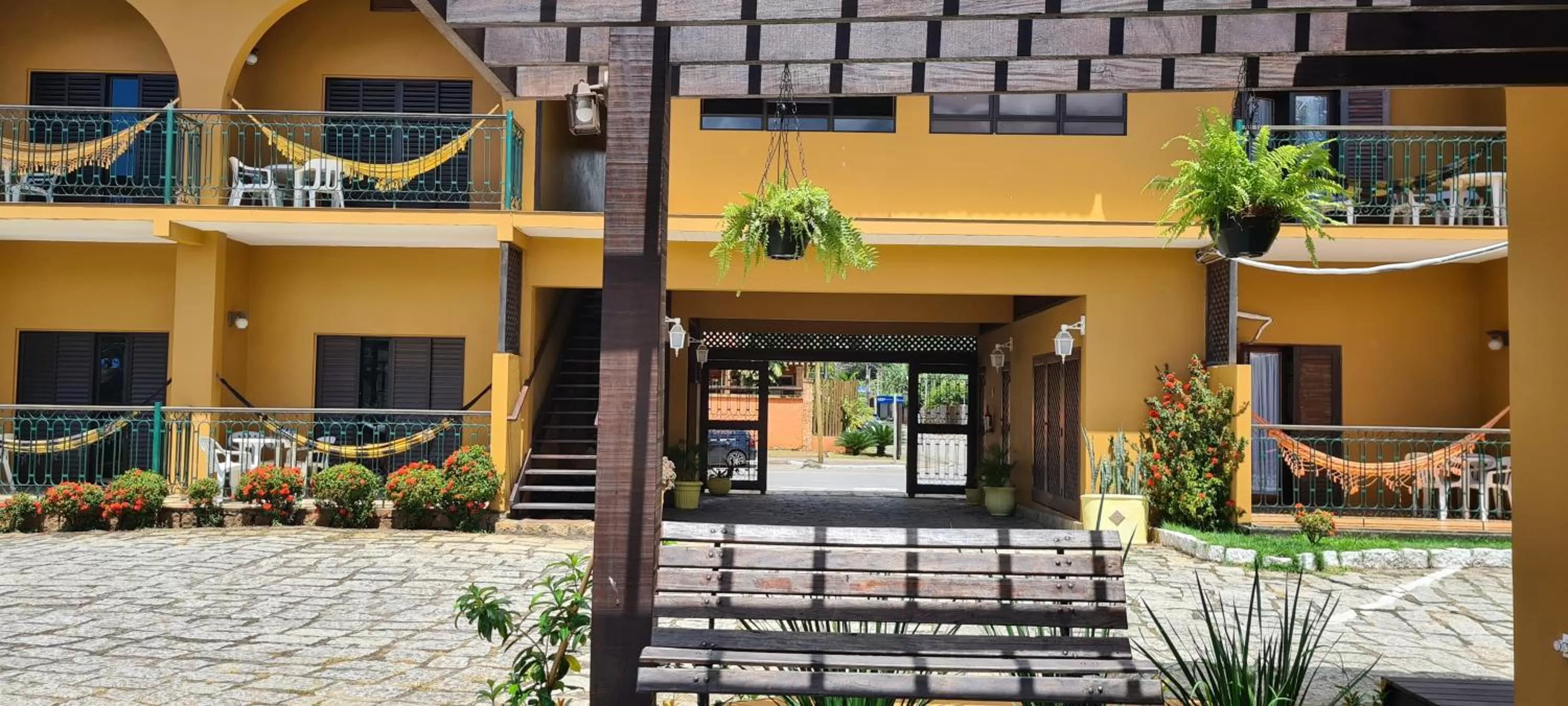 Lobby or reception in Pousada Casa Amarela