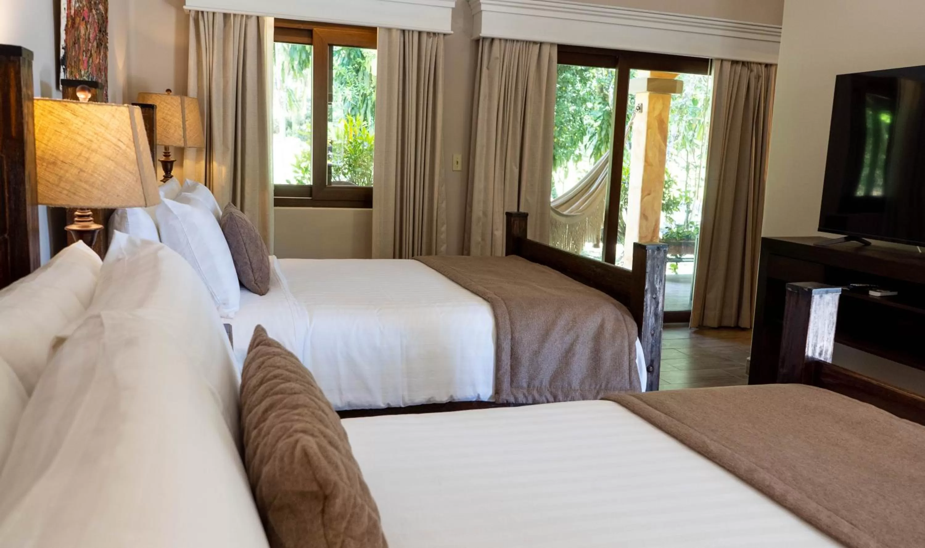 Bed in Valle Escondido Resort