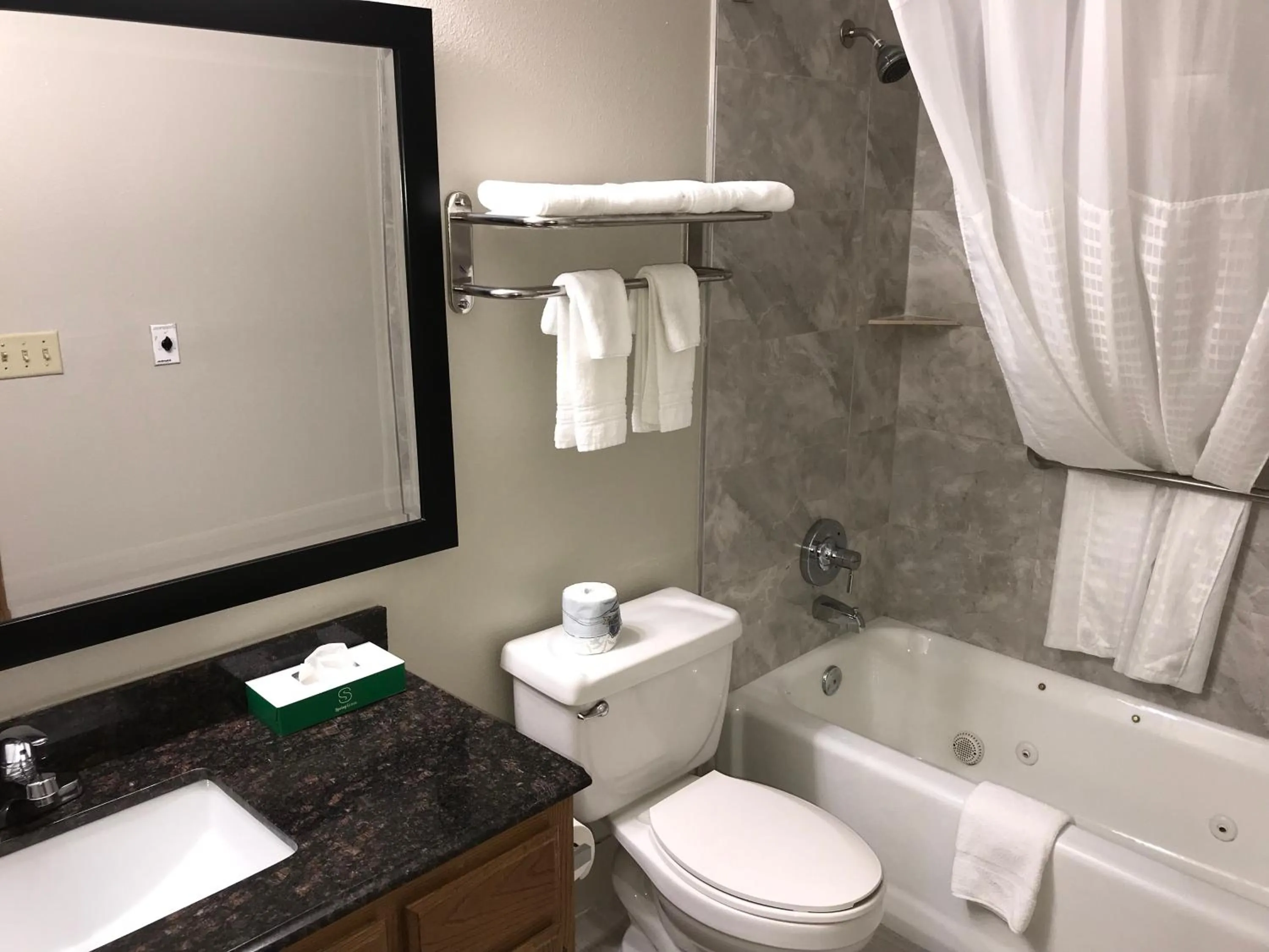 Bathroom in Days Inn by Wyndham Grove